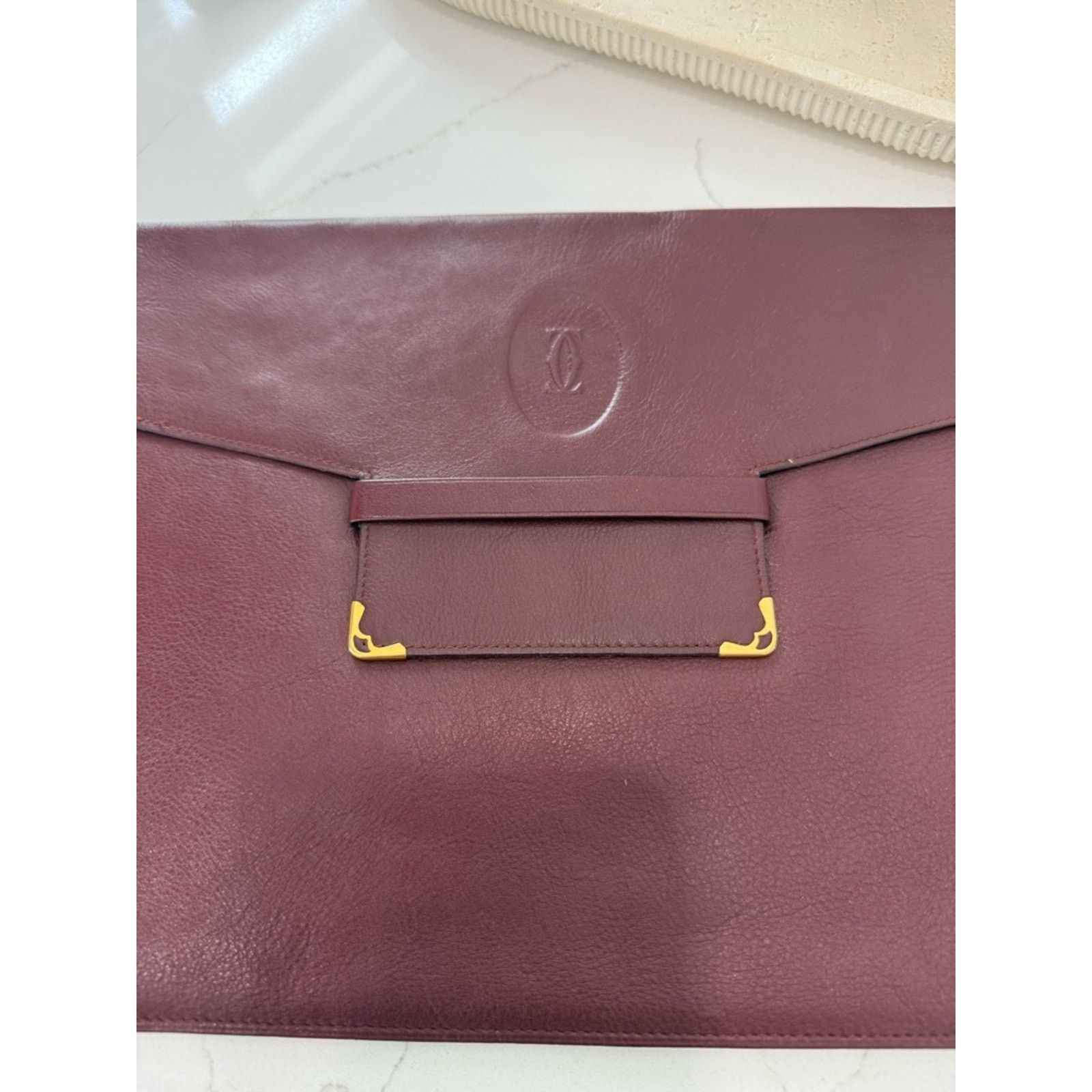 Cartier Cartier Must de Cartier document case or clutch bag VINTAGE Size ONE SIZE - 3 Thumbnail