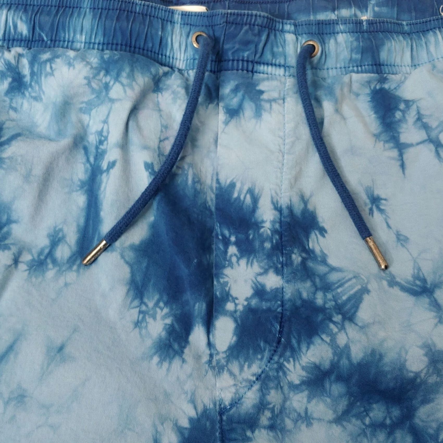Vintage American Eagle XXL Tie Dye Mens Shorts Blue Casual Size US 39 - 4 Thumbnail