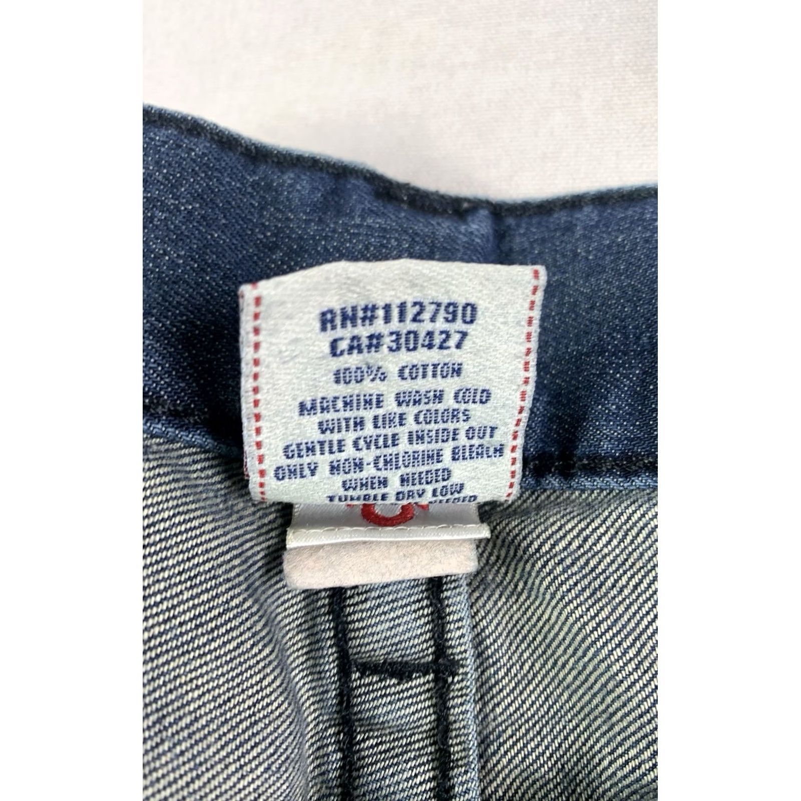 True Religion VINTAGE True Religion Ricky Jeans USA Made in USA Blue Denim Mens 38x28 Size US 38 / EU 54 - 6 Thumbnail