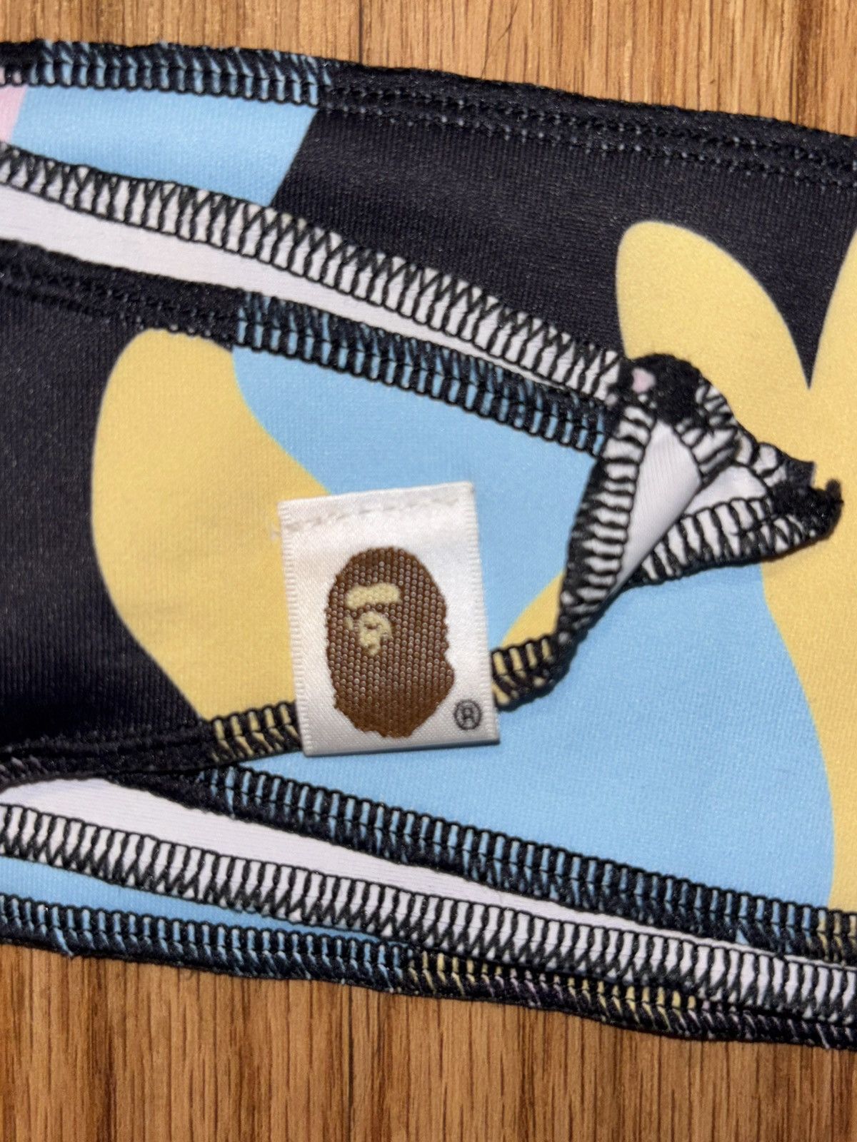 Bape “Black Cotton Candy Camo” Durag