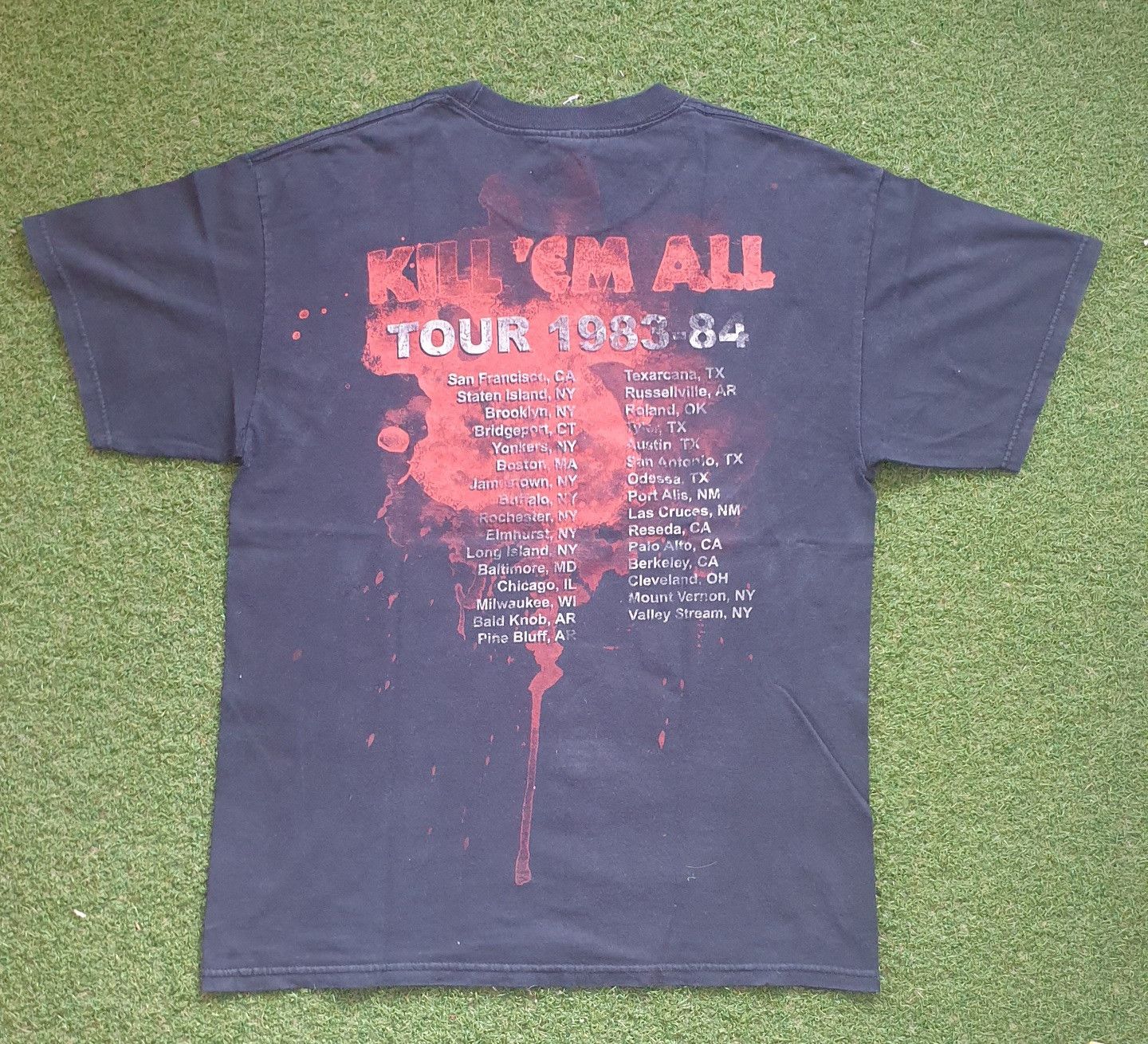 Alstyle × Band Tees Metallica - Kill'em All Tour Size US L / EU 52-54 / 3 - 2 Thumbnail