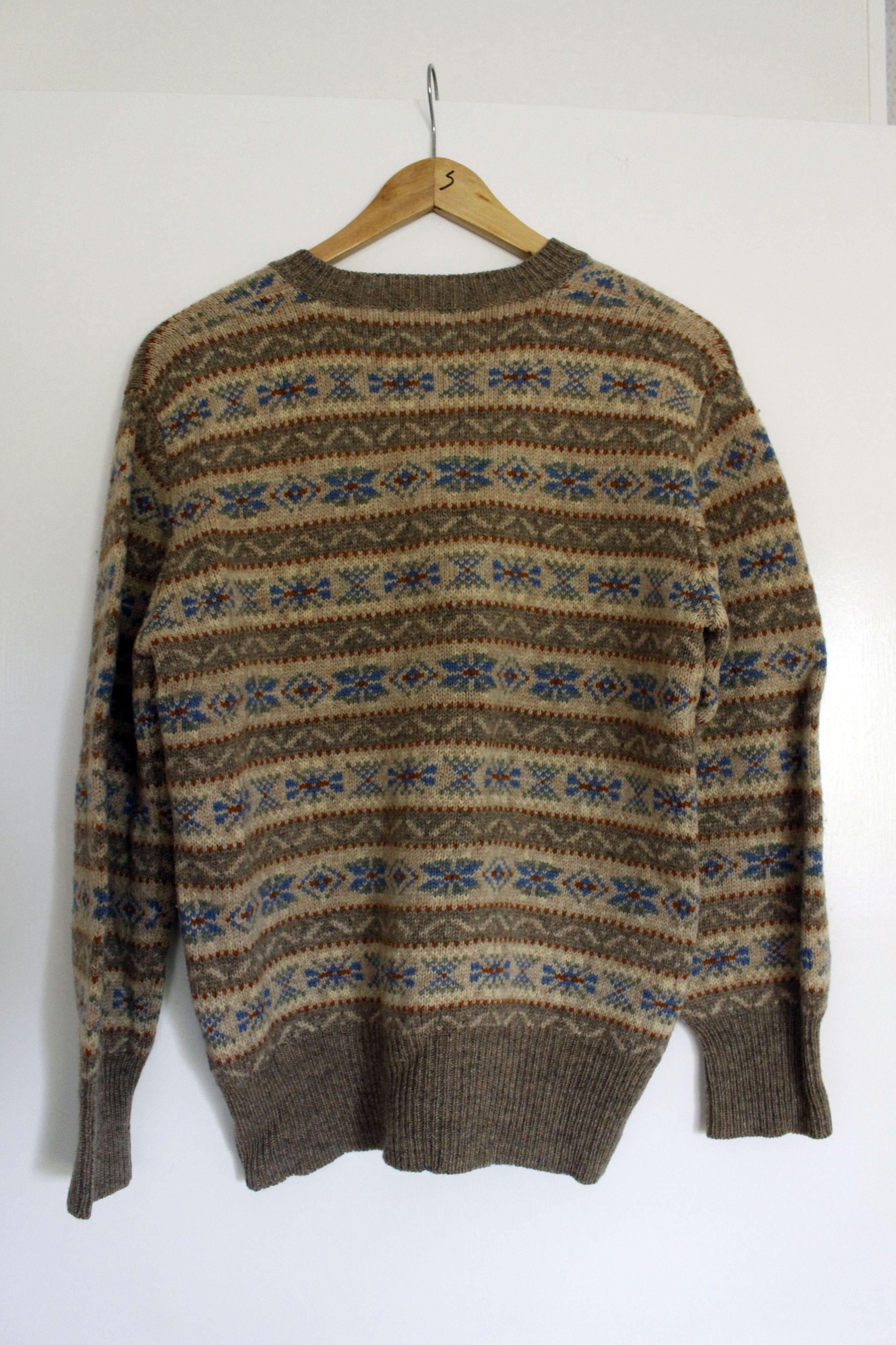 Polo Ralph Lauren Wool Fair Isle Sweater Size US S / EU 44-46 / 1 - 3 Thumbnail