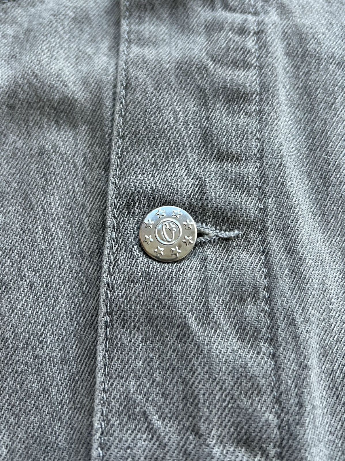 Corteiz Sample Corteiz C-Star Gray Denim Jacket Medium Size US M / EU 48-50 / 2 - 12 Thumbnail