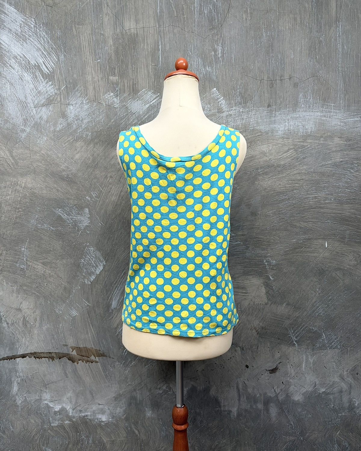 Issey Miyake Issey Miyake Sunaokuwahara Polkadot Women Tanktop Size M / US 6-8 / IT 42-44 - 2 Thumbnail