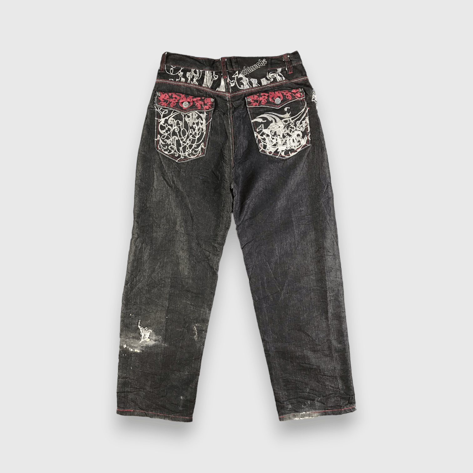 Japanese Brand Vintage Distress Japan Jeans-J3752 Size US 38 / EU 54 - 2 Thumbnail