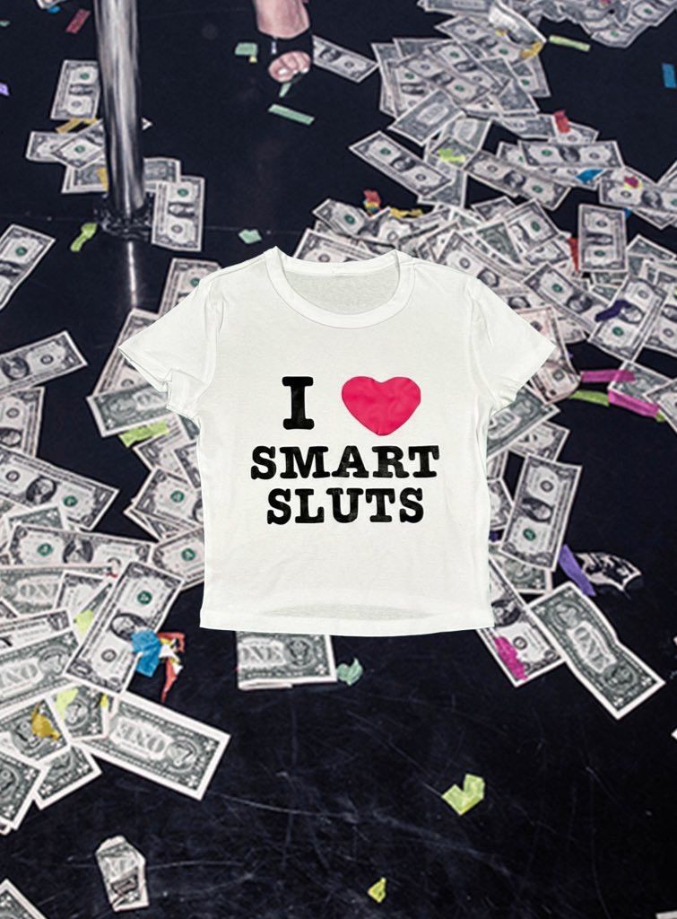 Other I HEART SMART SLUTS BBY T SHIRT Size M / US 6-8 / IT 42-44 - 1 Preview