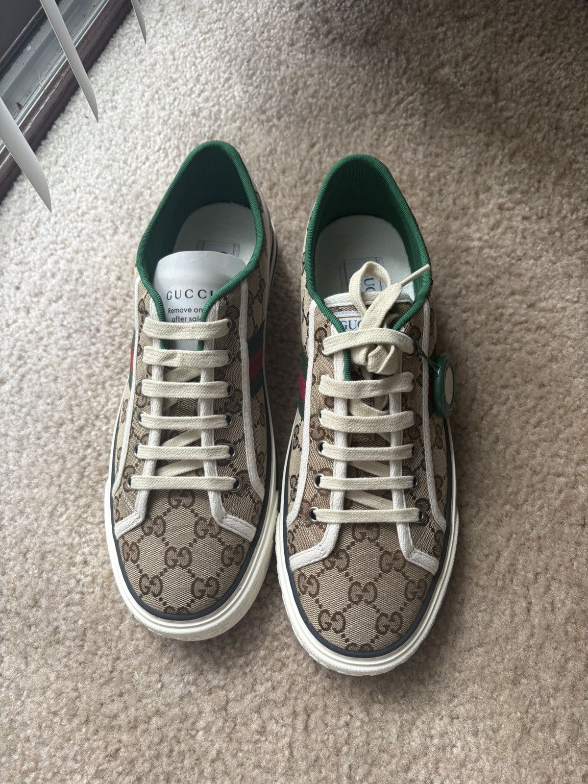 Gucci Gucci Tennis sneaker ds Size US 9 / IT 39 - 1 Thumbnail