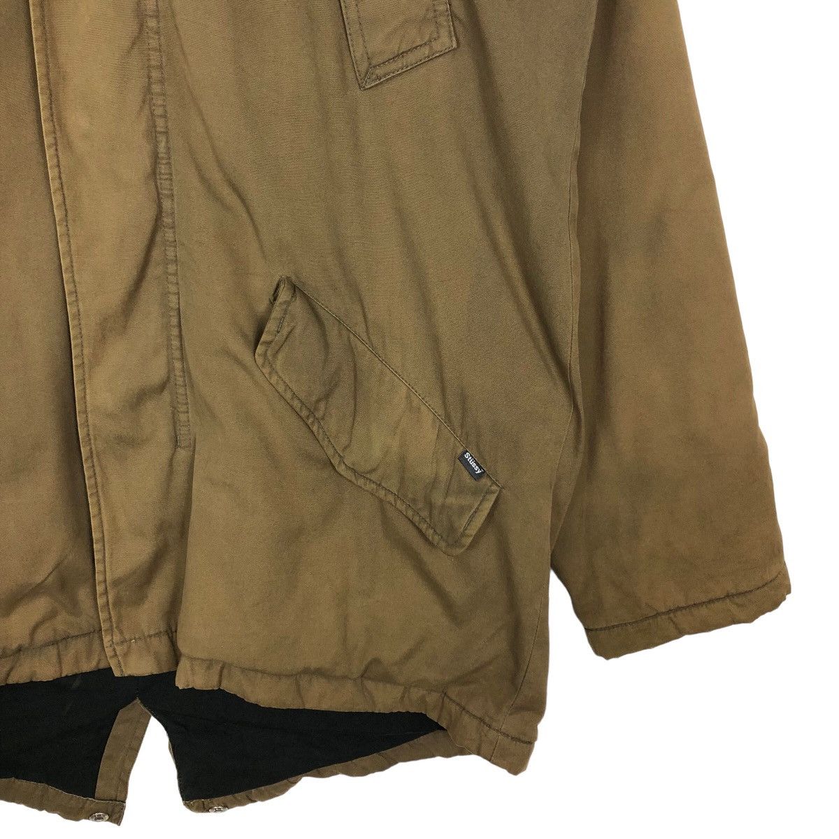 Stussy 🔥90’s Vintage Parka Jacket Stussy Mink Fur Hoodie Winter Size US L / EU 52-54 / 3 - 5 Thumbnail