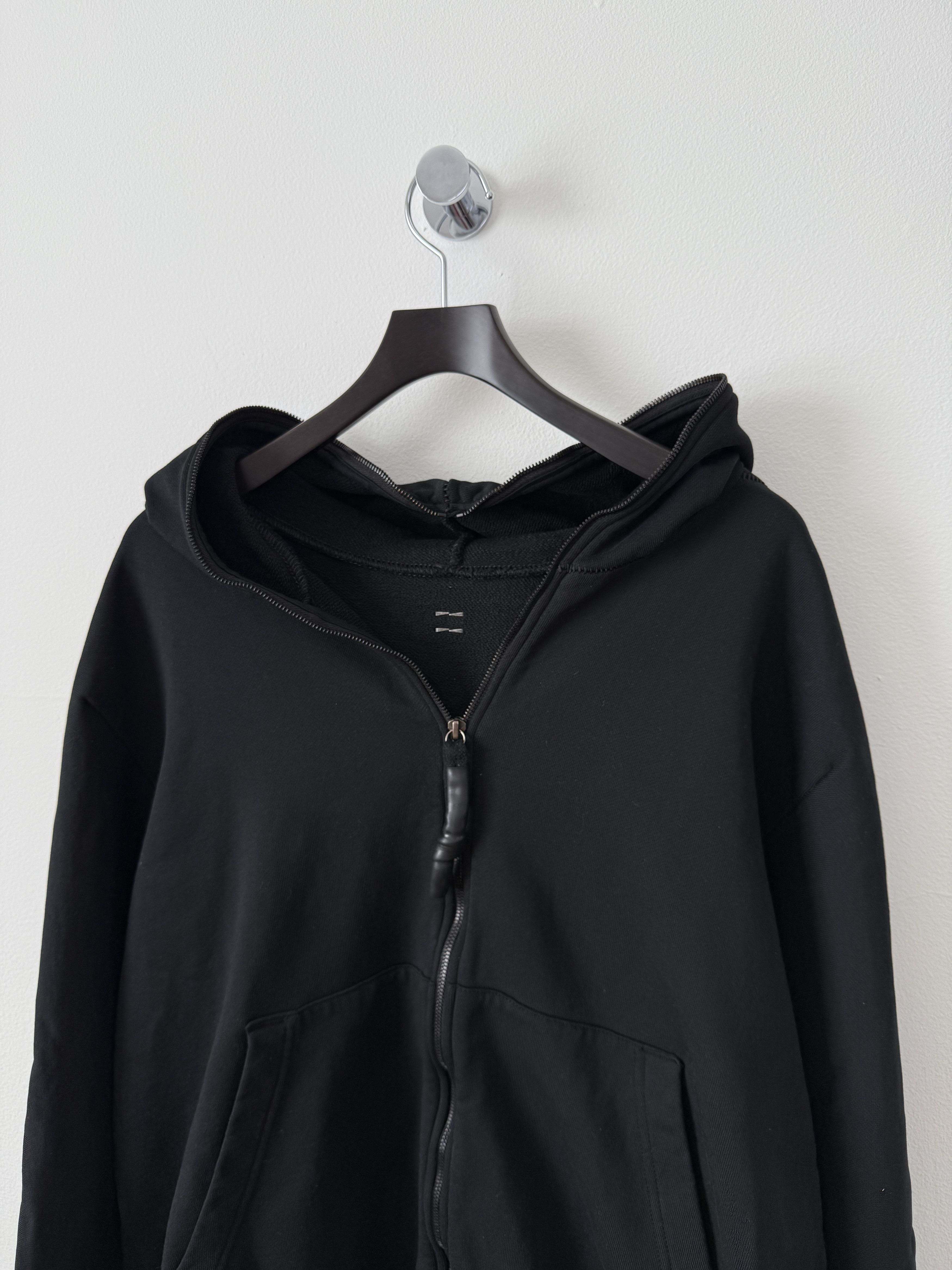 Isaac Sellam Experience Zippyhood Molleton Noir Hoodie Size US XL / EU 56 / 4 - 4 Thumbnail