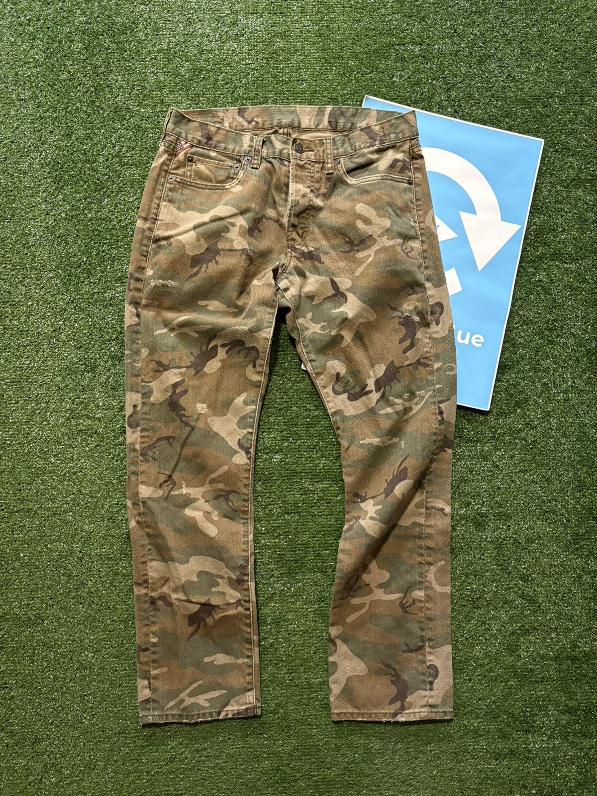 Denim & Supply Ralph Lauren DENIM & SUPPLY RALPH LAUREN CAMO PANTS Size US 33 - 1 Thumbnail