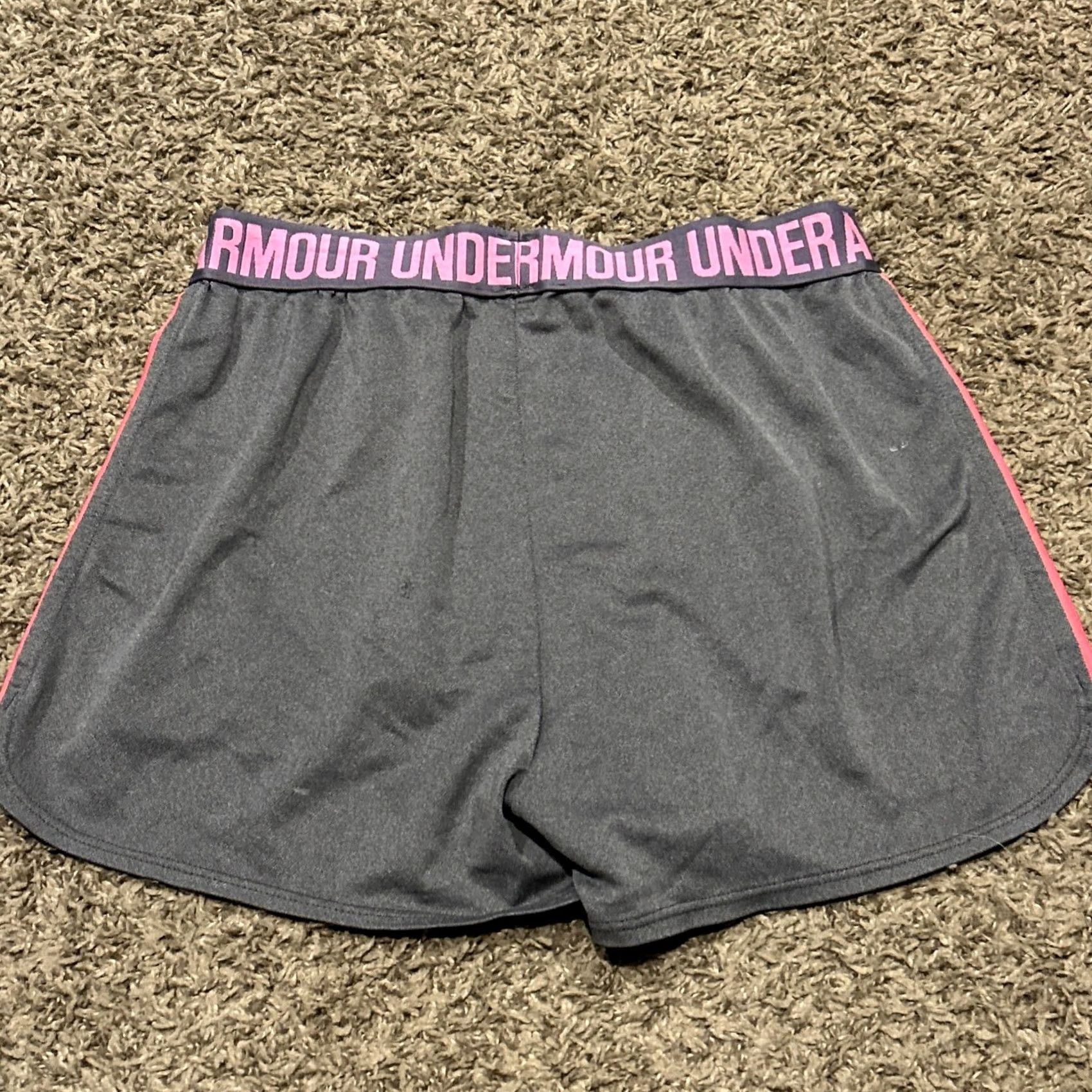 Under Armour Under Armour Women's Gray Athletic Loose Fit Shorts S Pockets A34 Size 28" / US 6 / IT 42 - 3 Thumbnail