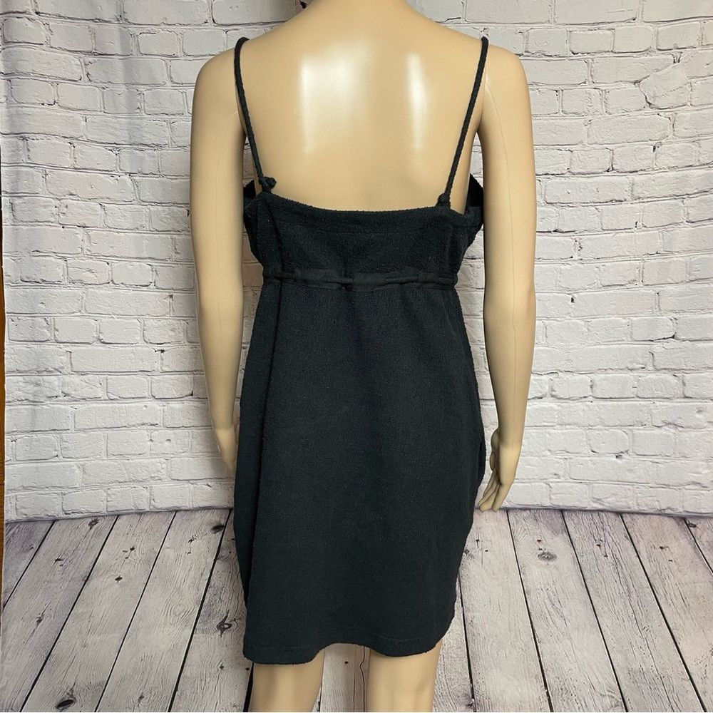 Free People NWT New Free People FP Beach Black Cotton Mini Dress Size M Size M / US 6-8 / IT 42-44 - 5 Thumbnail