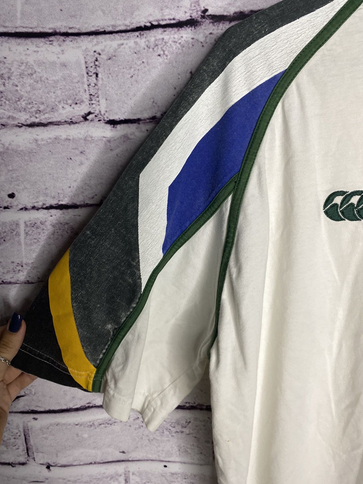 Canterbury of New Zealand Vintage Canterbury SA Rugby Cotton Tee South Africa Size US L / EU 52-54 / 3 - 4 Thumbnail