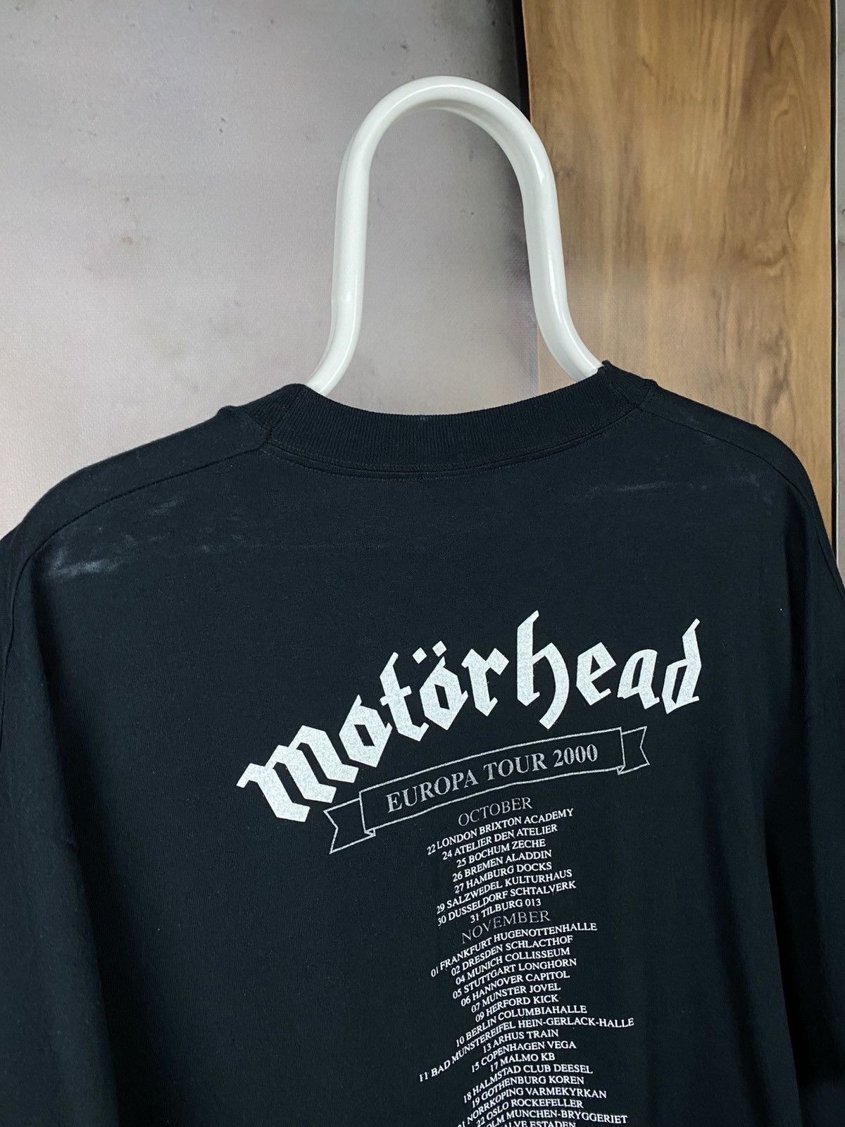 Band Tees 🎸Vintage 2000 T-Shirt Motörhead Europe Tour Band Rock Tee🎸 Size US XL / EU 56 / 4 - 10 Thumbnail