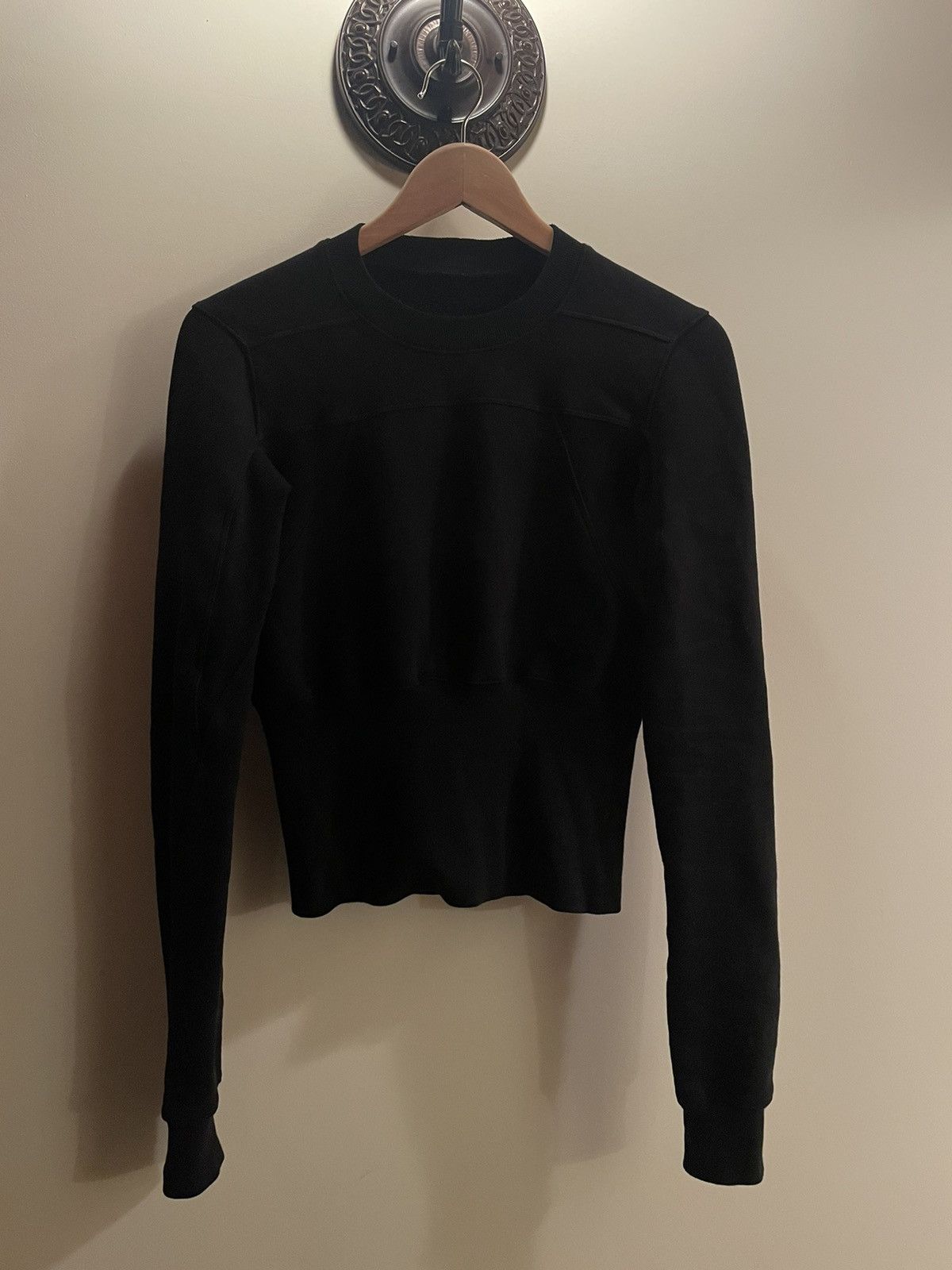 Rick Owens Drkshdw Rick Owens DRKSDW Cotton Ribbed Sweatshirt Size XS / US 0-2 / IT 36-38 - 2 Thumbnail