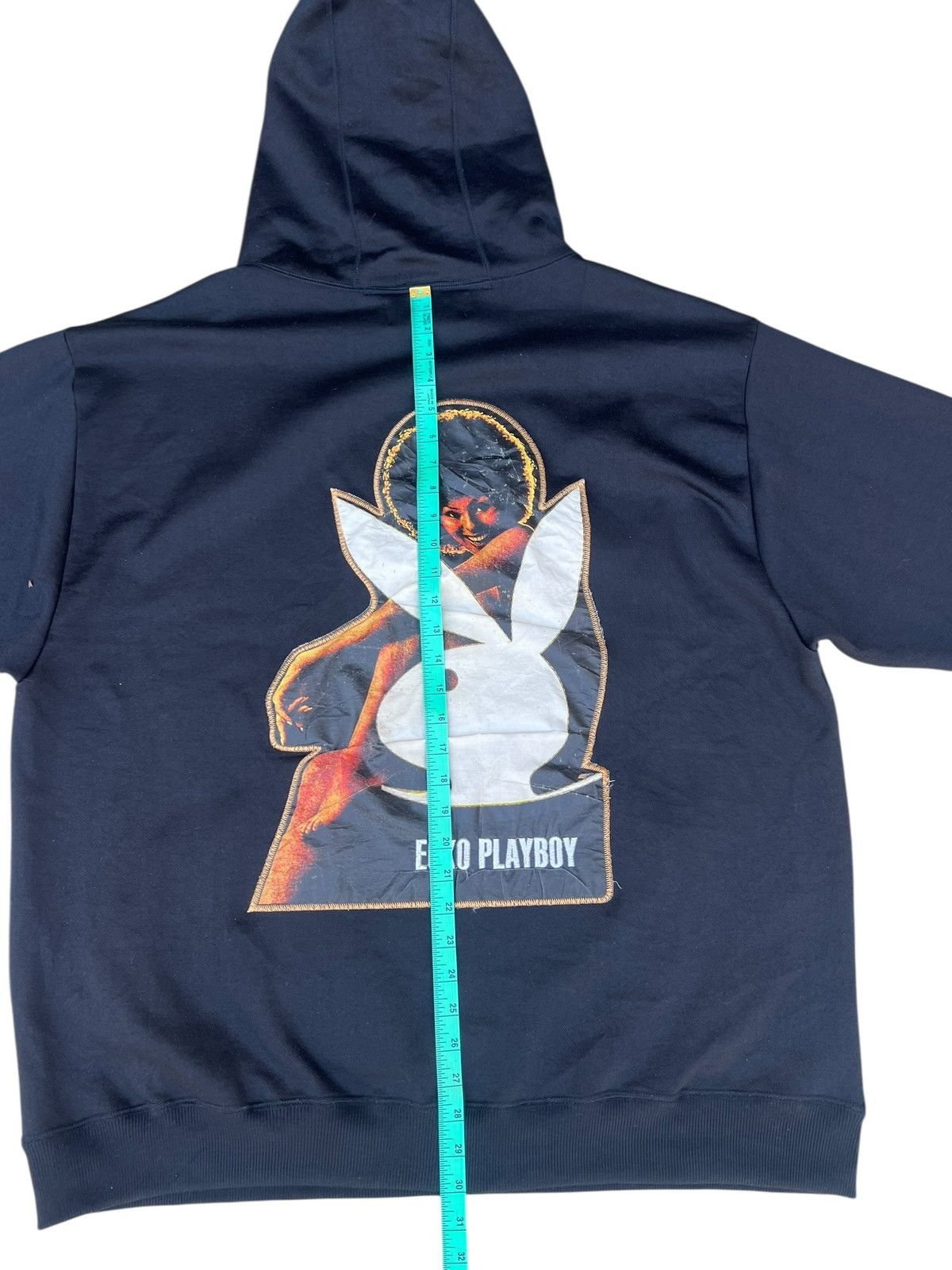 Ecko Unltd. SUPER RARE!! 90s Ecko X Playboy Big Logo Hoodie Size XXL Size US XXL / EU 58 / 5 - 3 Thumbnail