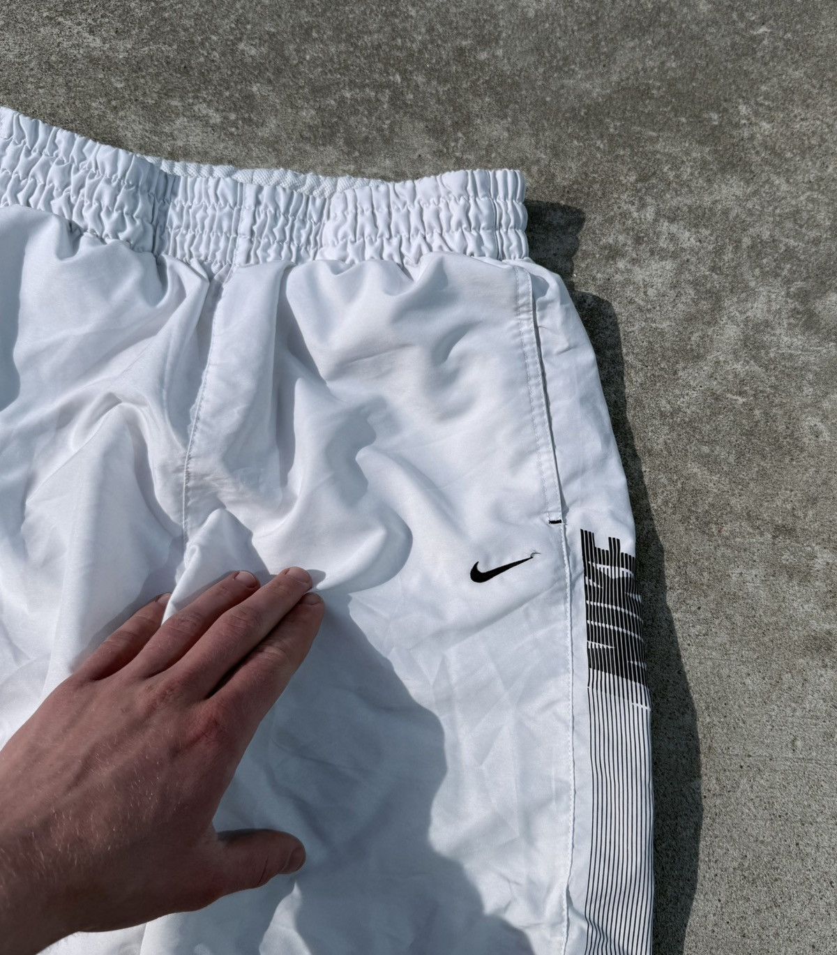 Other Vintage Nike y2k streetwear track shorts Size US 31 - 7 Thumbnail