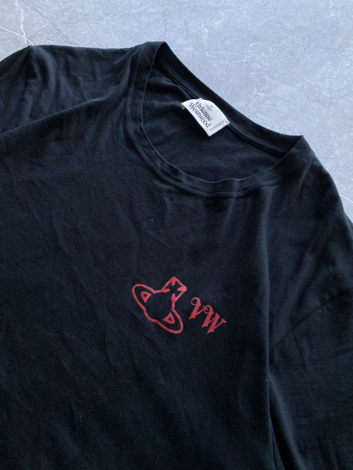 Vivienne Westwood Rare Vivienne Westwood Underwear Black Hype T-Shirt Size US XXL / EU 58 / 5 - 4 Thumbnail