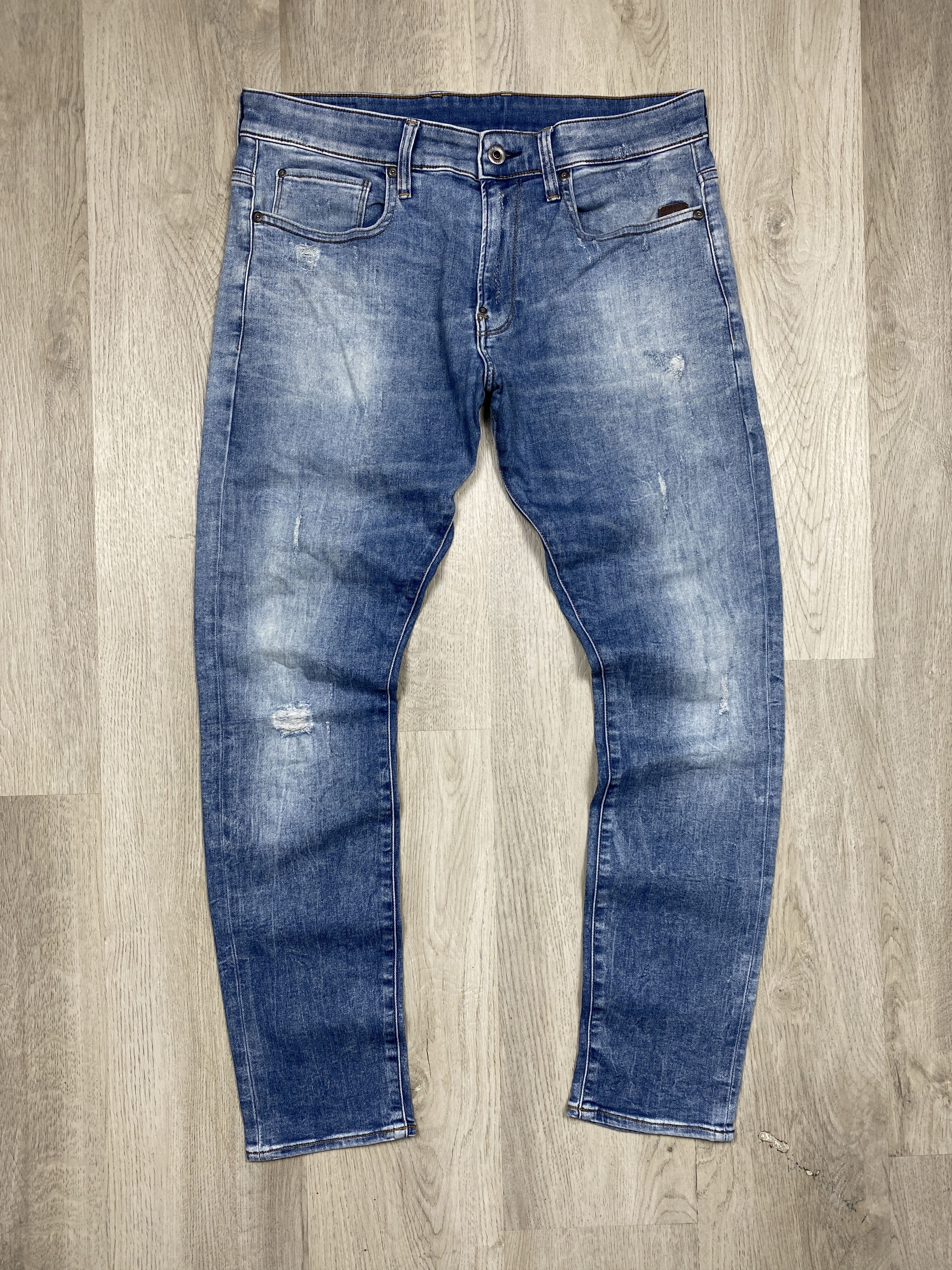 G-Star G Star Raw Mens Revend Skinny Denim Pants Jeans Size US 33 - 1 Thumbnail