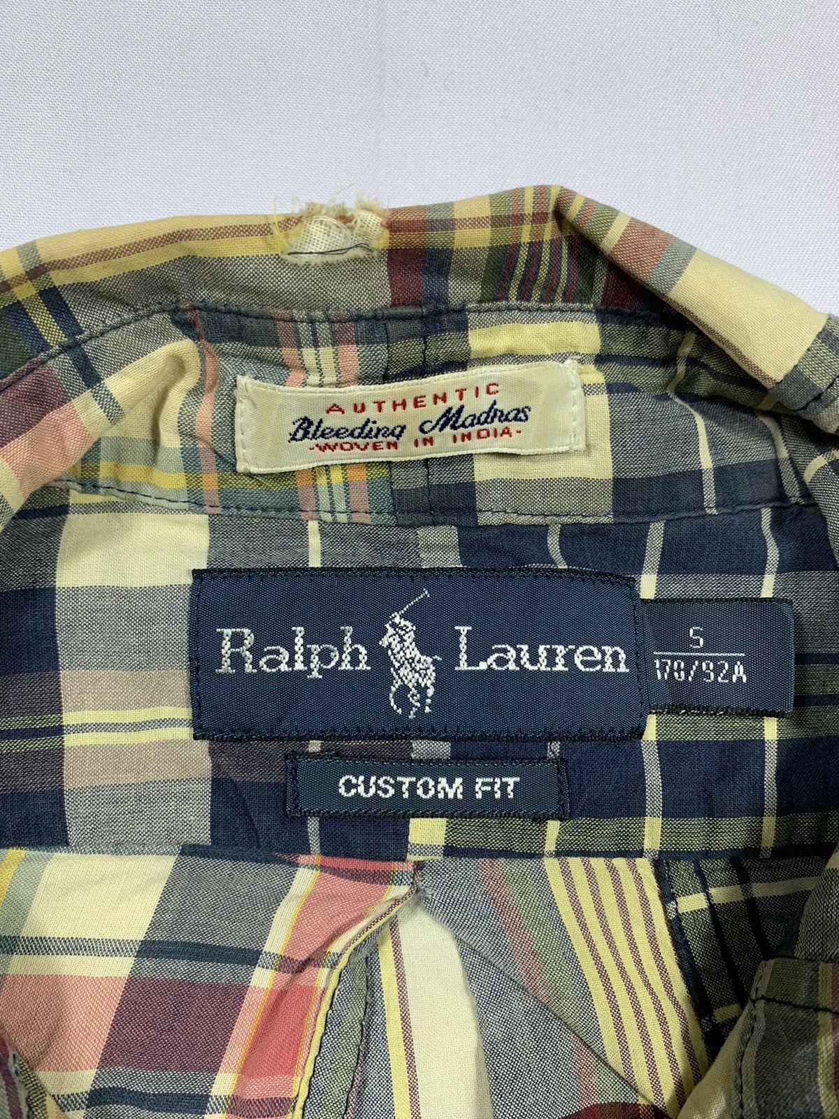 RRL Ralph Lauren Polo Ralph Lauren Patchwork Shirt Size US S / EU 44-46 / 1 - 4 Thumbnail
