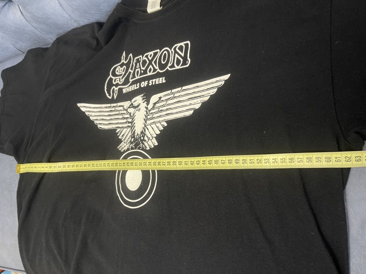 Band Tees Vintage Saxon 2000 Rock Band t-shirt rare retro hype Y2K Size US XXL / EU 58 / 5 - 14 Thumbnail