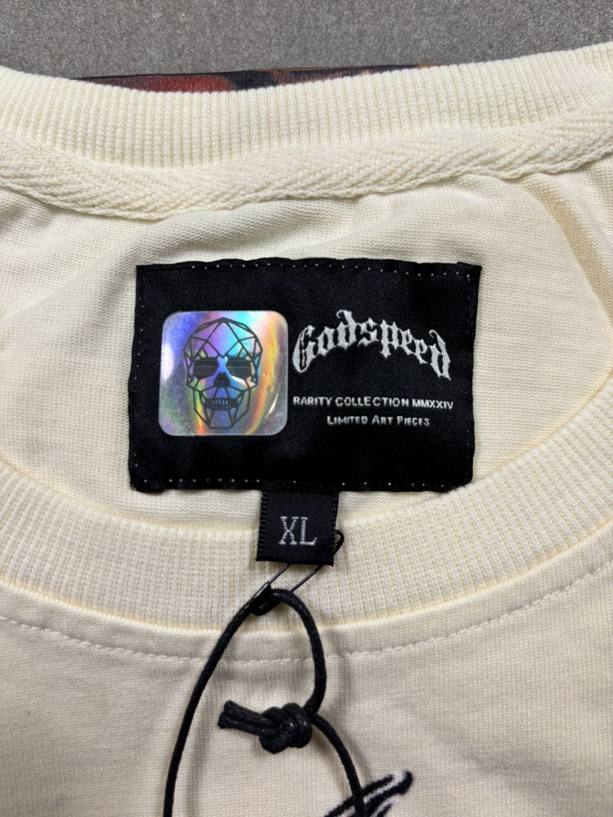 Godspeed Godspeed Under Construction Thermal Tee, Bone Size US XL / EU 56 / 4 - 8 Thumbnail