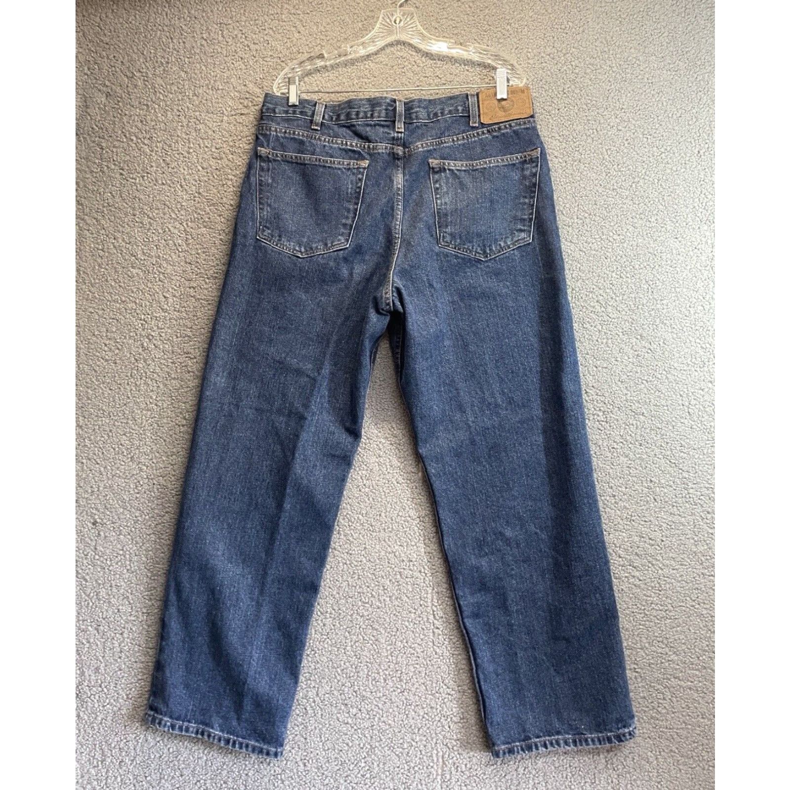 Eddie Bauer Eddie Bauer Jeans Men's 38x30 Relaxed Straight Leg Denim Blue Regular 5-Pocket Classic Fit Vintage: No Size US 38 / EU 54 - 5 Thumbnail