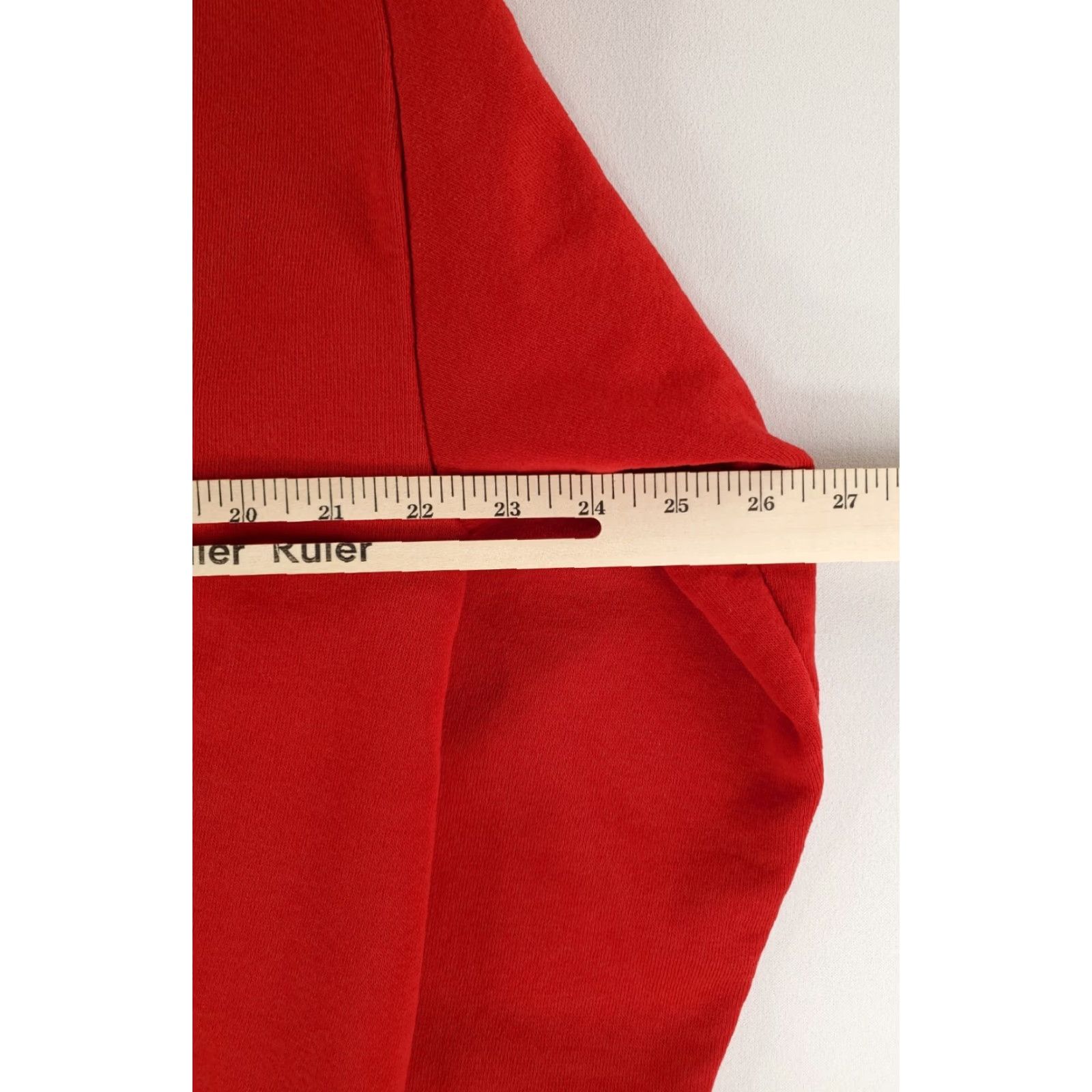 Jerzees VINTAGE Jerzees Sweatshirt Long Sleeve Made USA Red Mens XL Shirt Size US XL / EU 56 / 4 - 4 Thumbnail