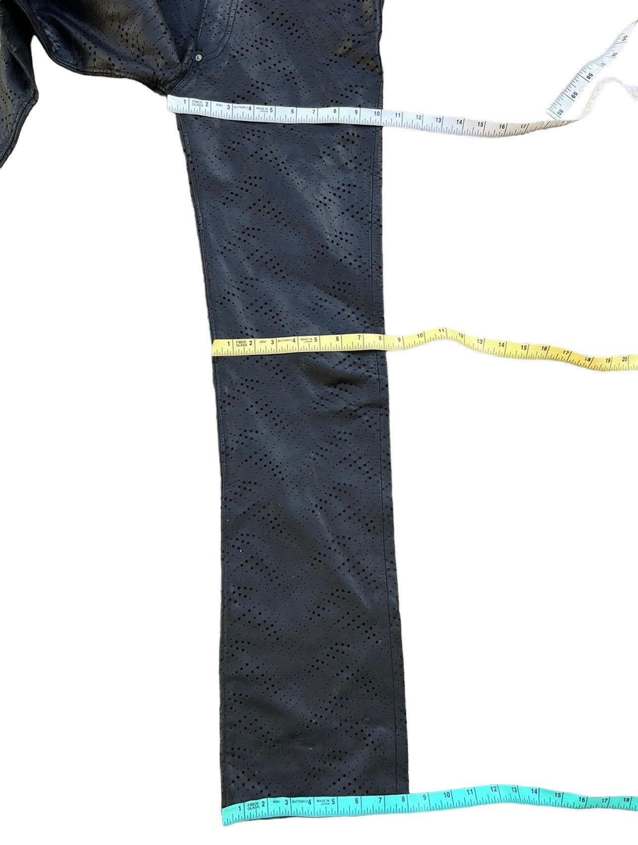 Leather Obelisk Made in Japan Black Horse Leather Pant Size US 29 - 4 Thumbnail