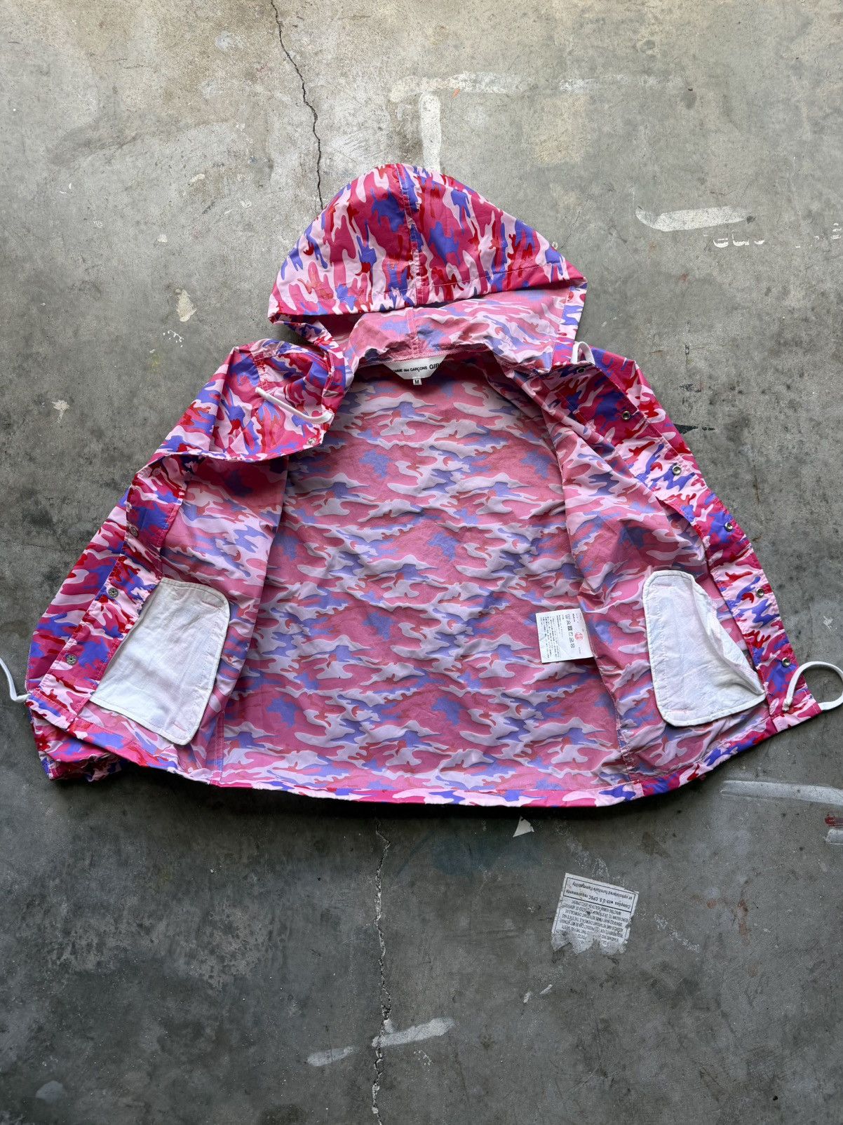 Comme des Garcons Girl Comme Des Garcons Girl AD2020 Camoflauge Windbreaker Size M / US 6-8 / IT 42-44 - 2 Thumbnail