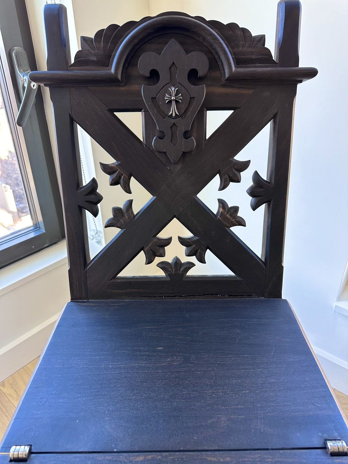Chrome Hearts CHROME HEARTS EBONY WOOD LADDER CROSS CHAIR 4Gseller Size ONE SIZE - 2 Thumbnail