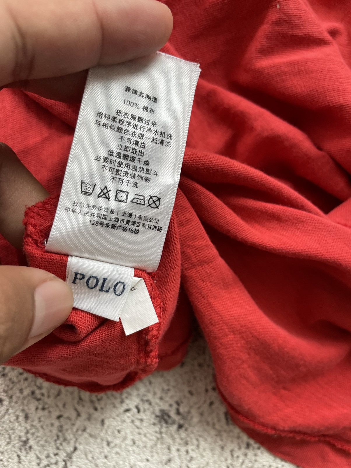 Polo Ralph Lauren Vintage Sun Faded 1990’s Polo Ralph Lauren US Naval Tees Size US XL / EU 56 / 4 - 7 Thumbnail