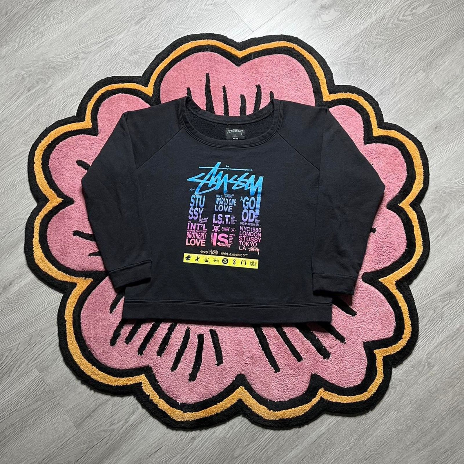 STUSSY 22SS Paisley Sweater, Size M