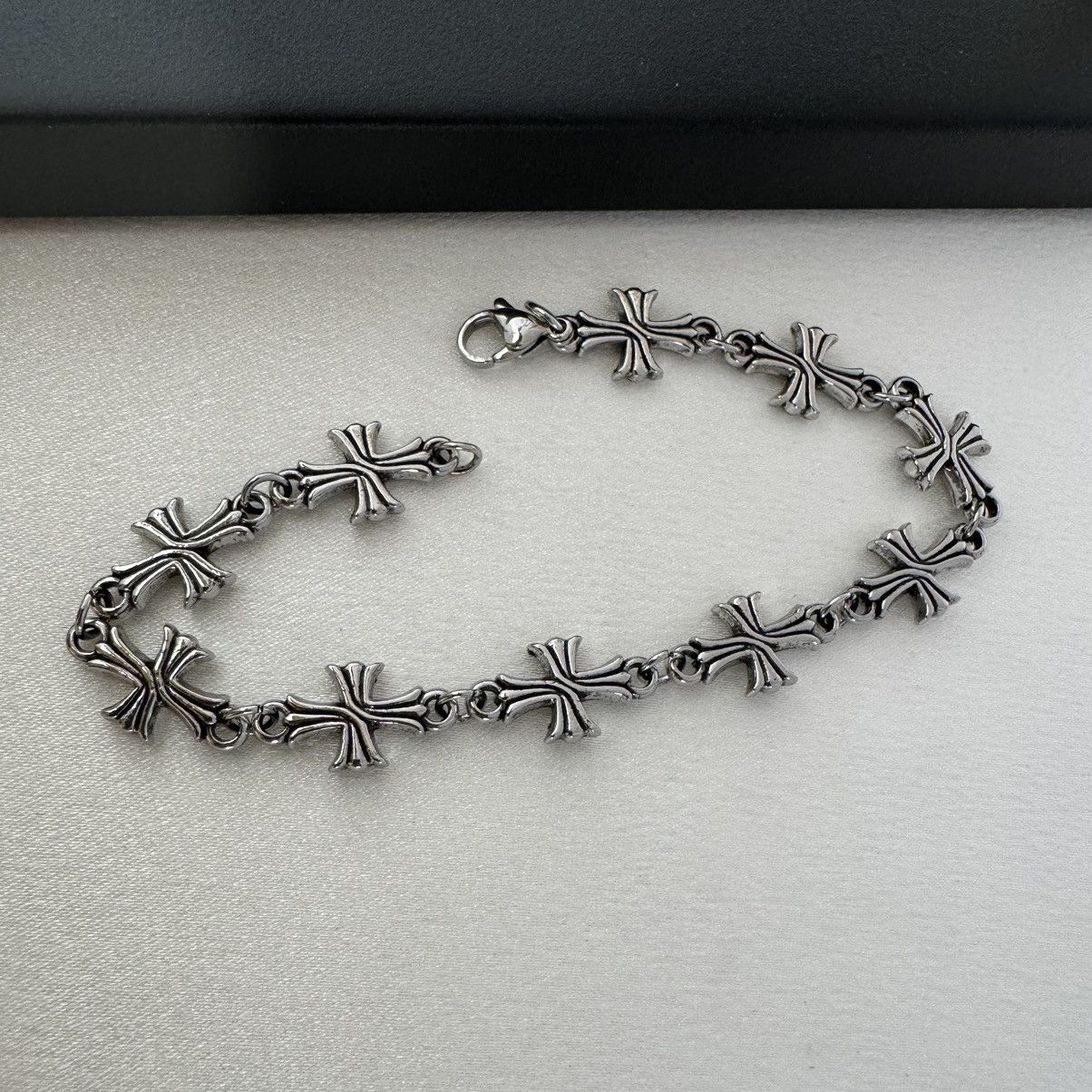 Other Cross Bracelet for Men Women,Punk Hip Hop Unisex Style Size ONE SIZE - 3 Thumbnail