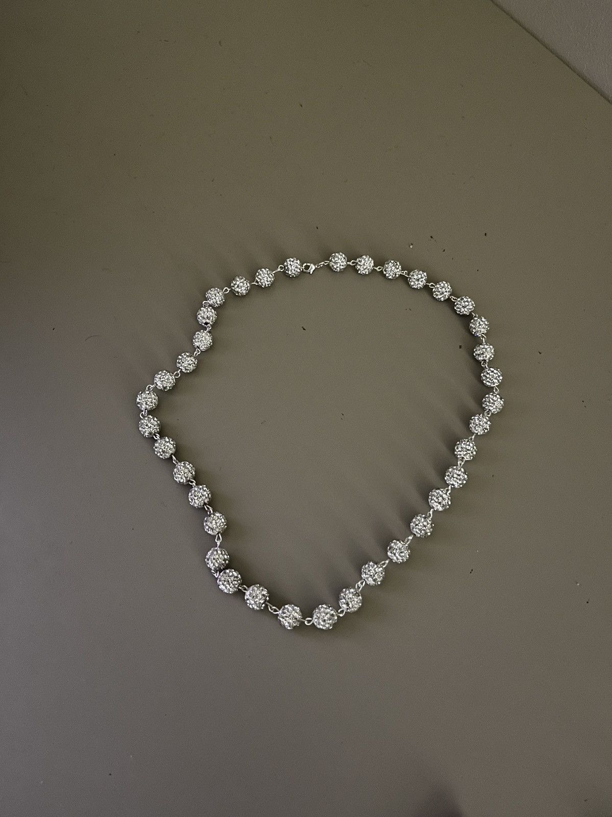 Japanese Brand × Vintage Bussdown Shamballa Necklace (Short) Size ONE SIZE - 1 Thumbnail
