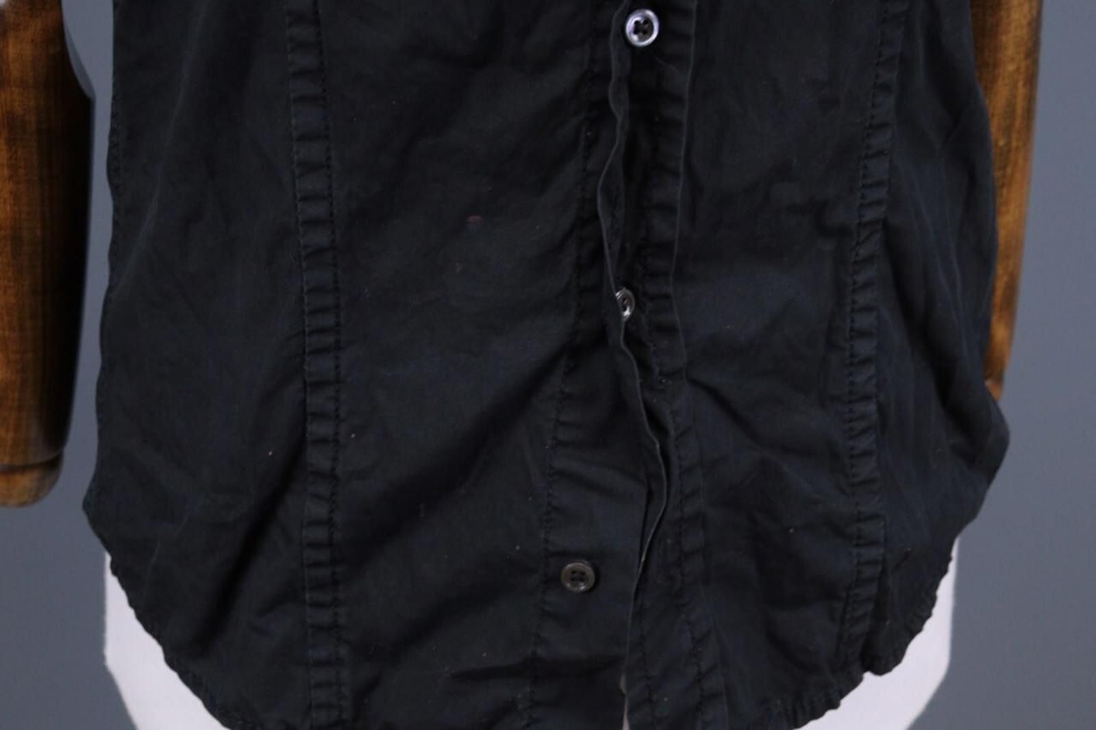 Dsquared2 Dsquared2 Black Button Down Sleeveless Blouse Shirt Size 50 Size M / US 6-8 / IT 42-44 - 8 Thumbnail