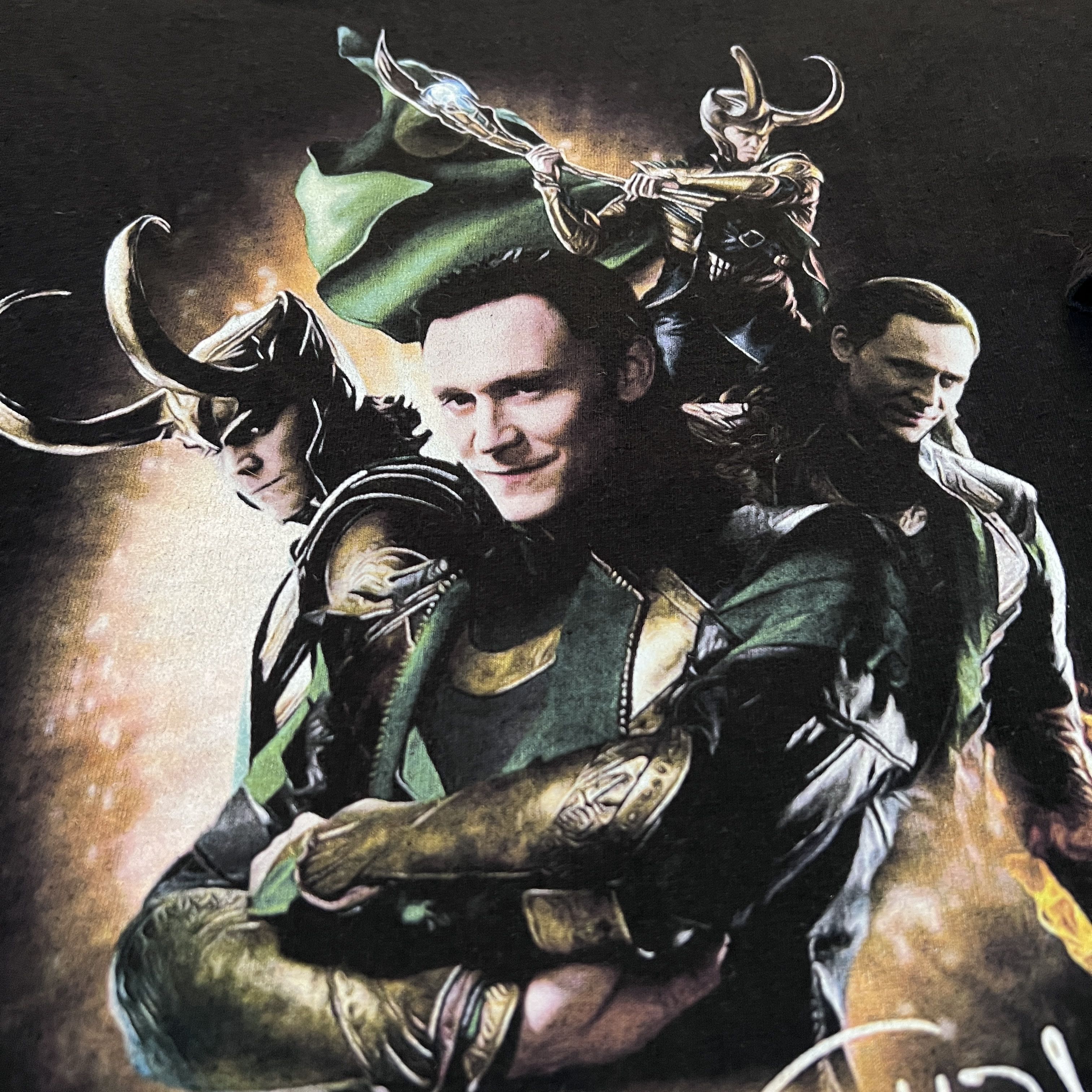 Loki Avengers Endgame Promo Tee 3XL Oversized