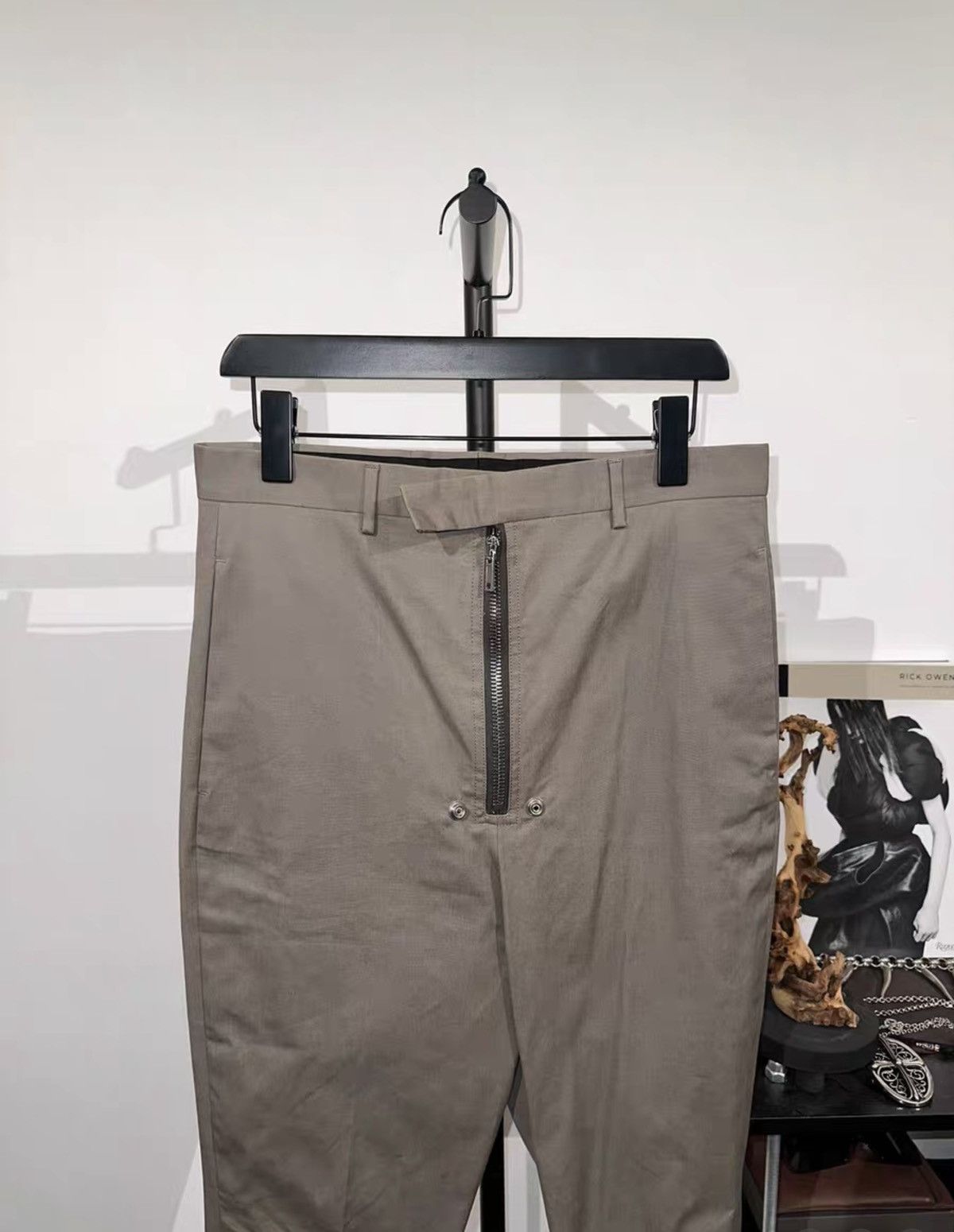 Rick Owens Rick Owens Zip-Fly Cropped Trousers Size US 30 / EU 46 - 3 Thumbnail
