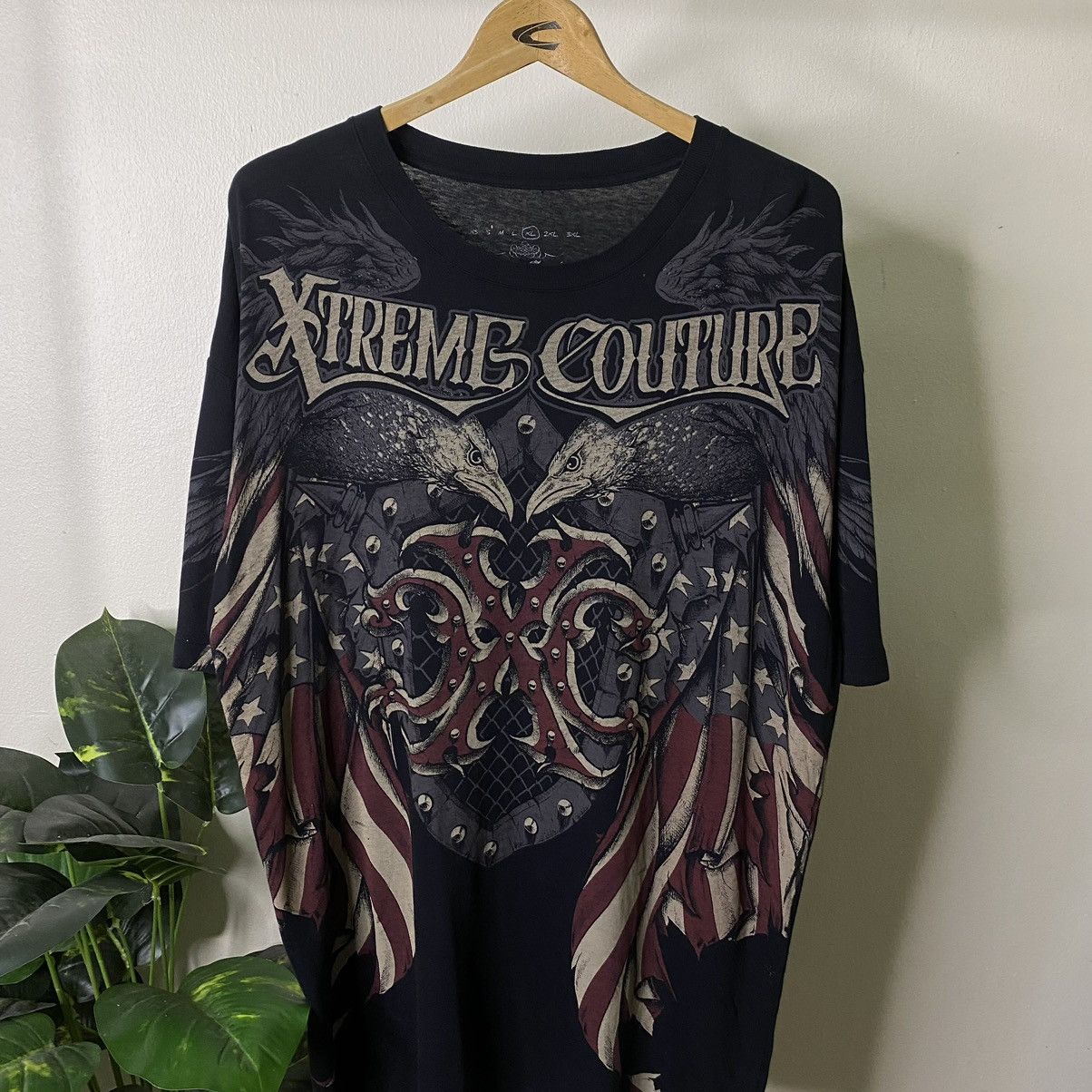 Affliction × Vintage Y2K Xtreme Couture Affliction Southpole Style Tee Size US L / EU 52-54 / 3 - 2 Thumbnail