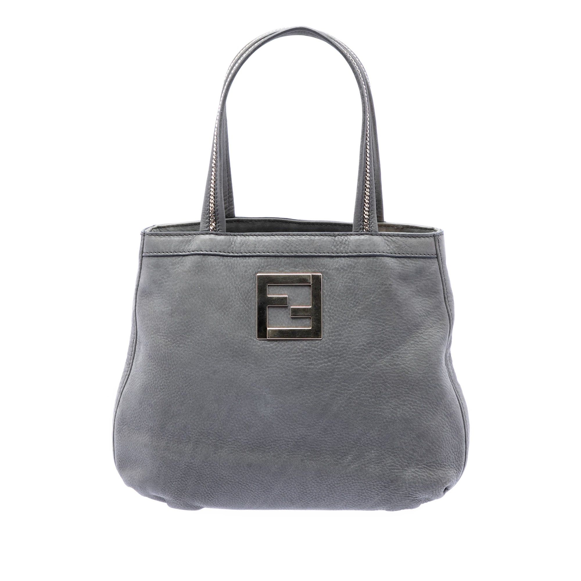 Fendi Nubuck FF Chains Tote Size ONE SIZE - 1 Thumbnail