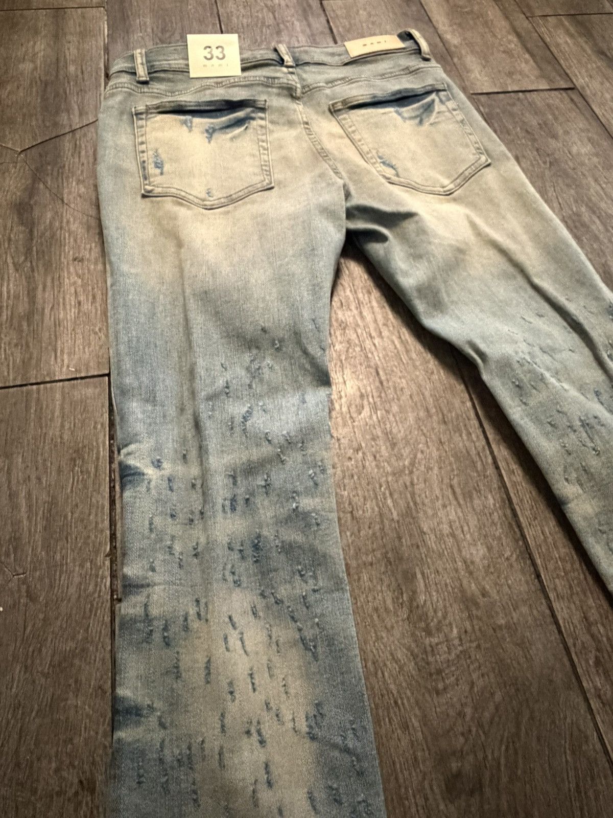 MNML Mnml X502 Skinny Denim Size US 33 - 11 Thumbnail