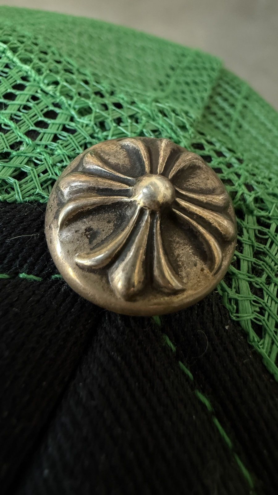 Chrome Hearts Chrome Hearts Hollywood Green Tucker Hat Size ONE SIZE - 4 Thumbnail