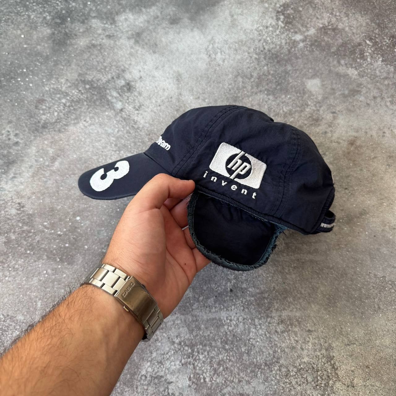 BMW BMW Vintage Williams Team F1 Formula Uno Cap Y2K Size ONE SIZE - 4 Thumbnail