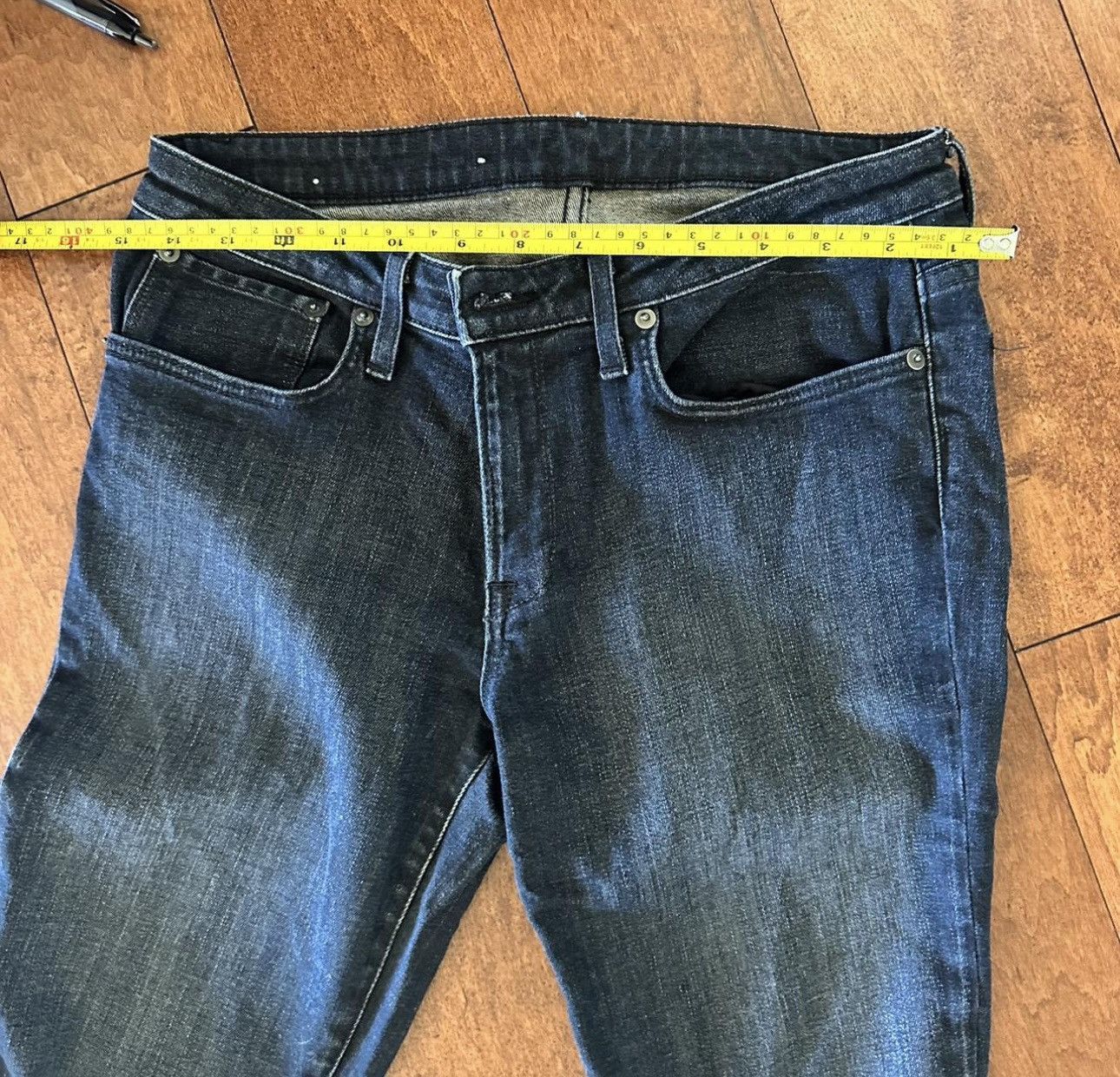 Helmut Lang Dark blue helmut lang jeans Size US 30 / EU 46 - 6 Thumbnail