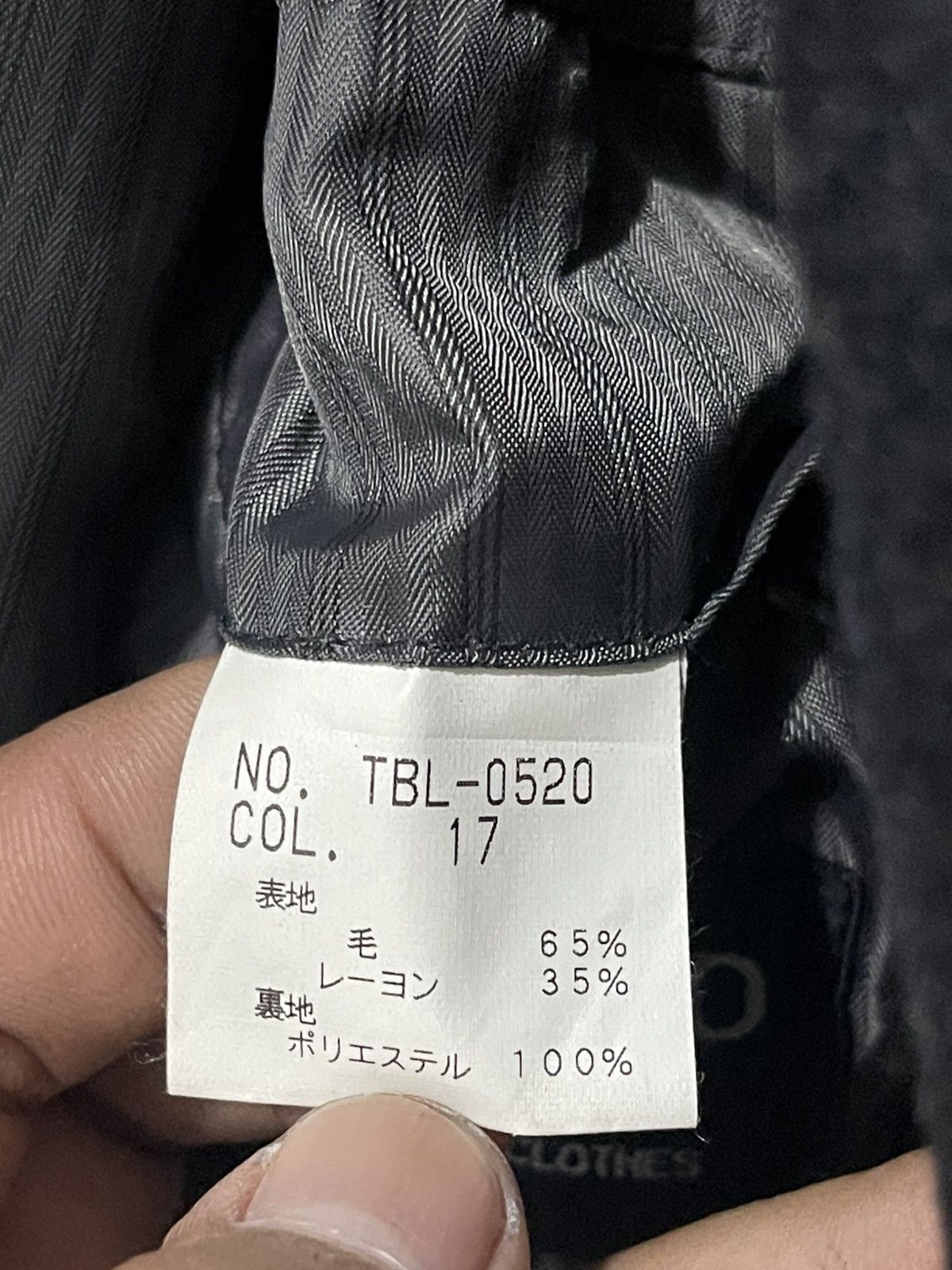Tornado Mart Tornado Mart Wool Double Breasted Peacoat Size US S / EU 44-46 / 1 - 15 Thumbnail