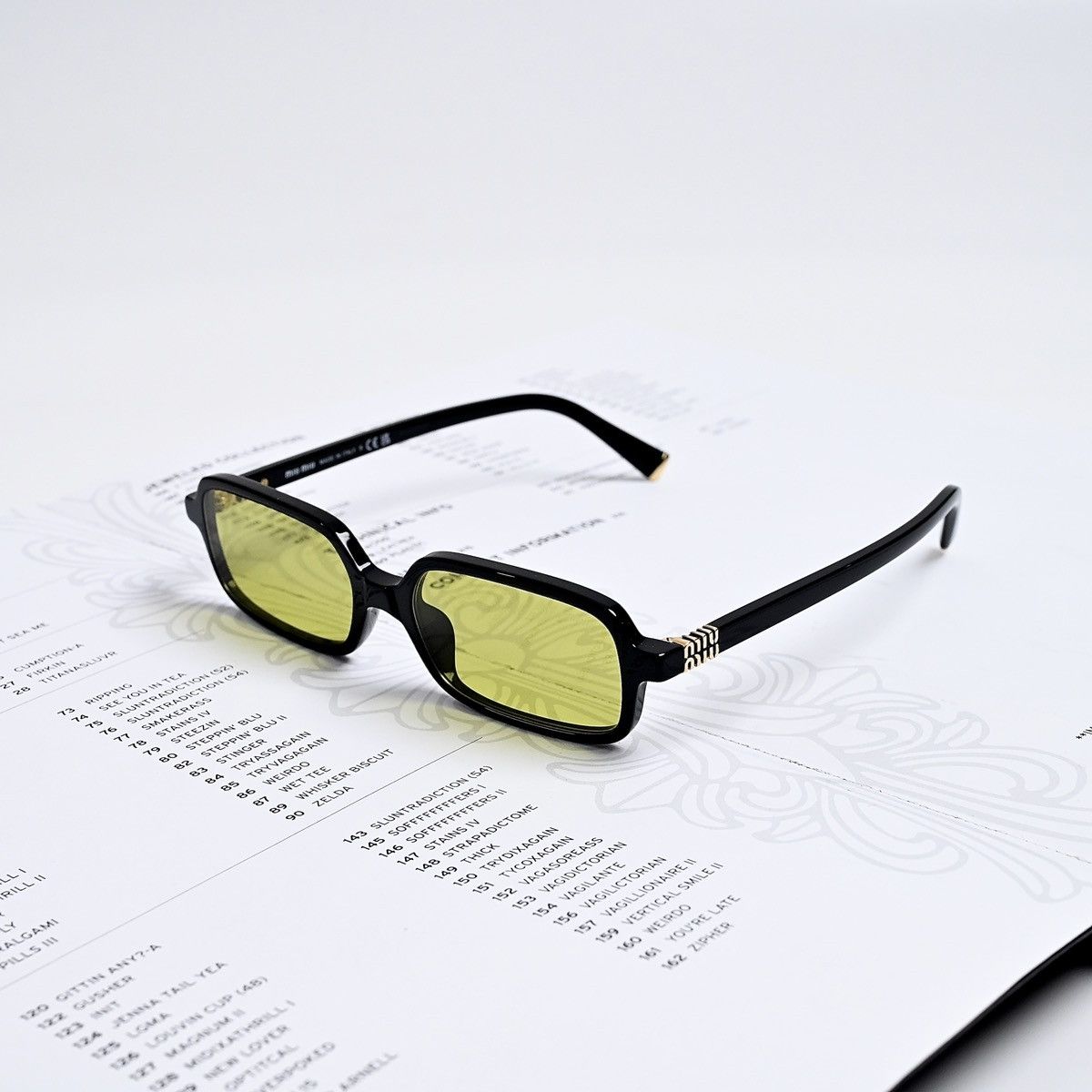 Miu Miu MIU MIU 0MU 11ZS SUNGLASSES Size ONE SIZE - 1 Thumbnail