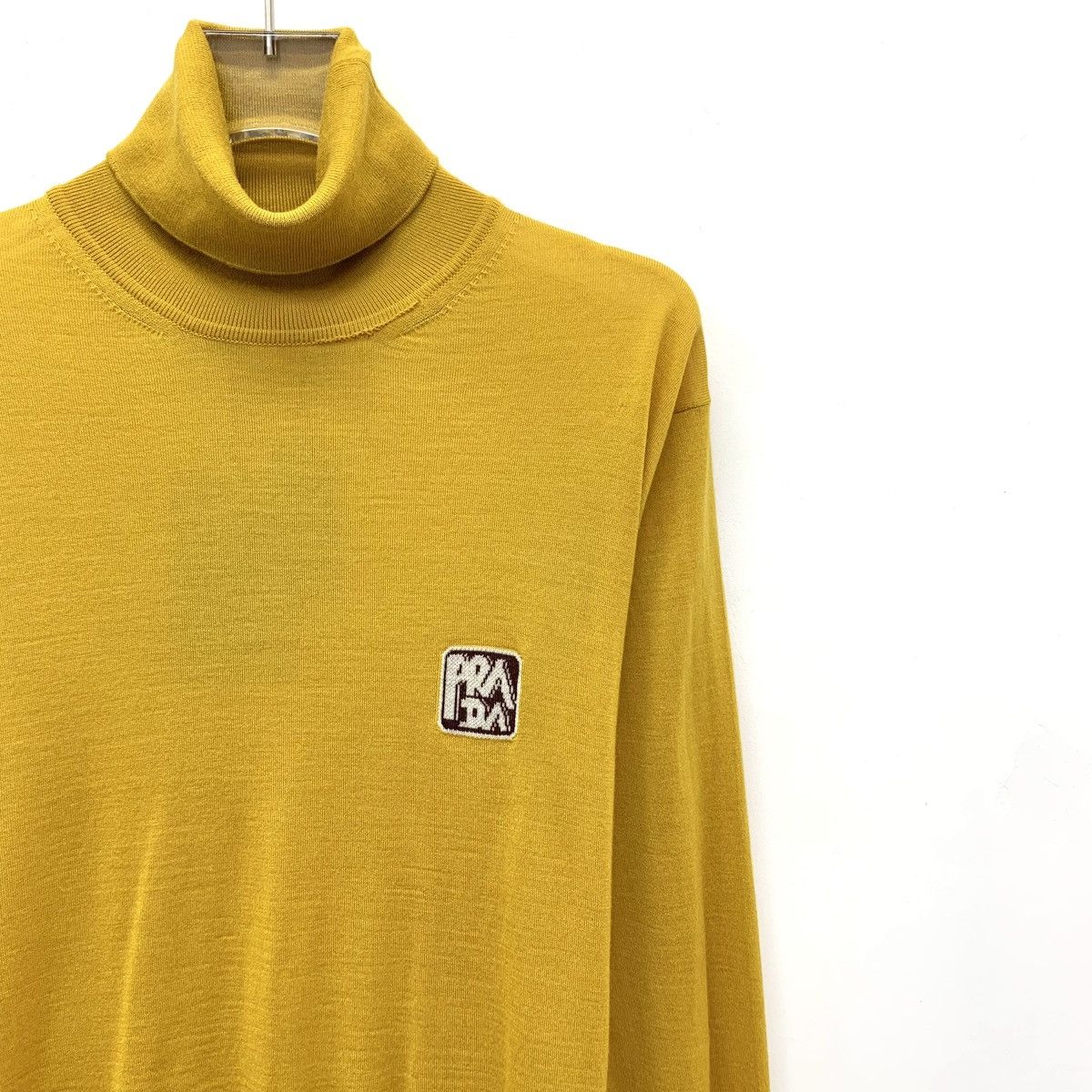 Prada Prada Merino Wool Turtleneck Long Sleeve Knit Sweater K26WX Size XL / US 12-14 / IT 48-50 - 3 Thumbnail