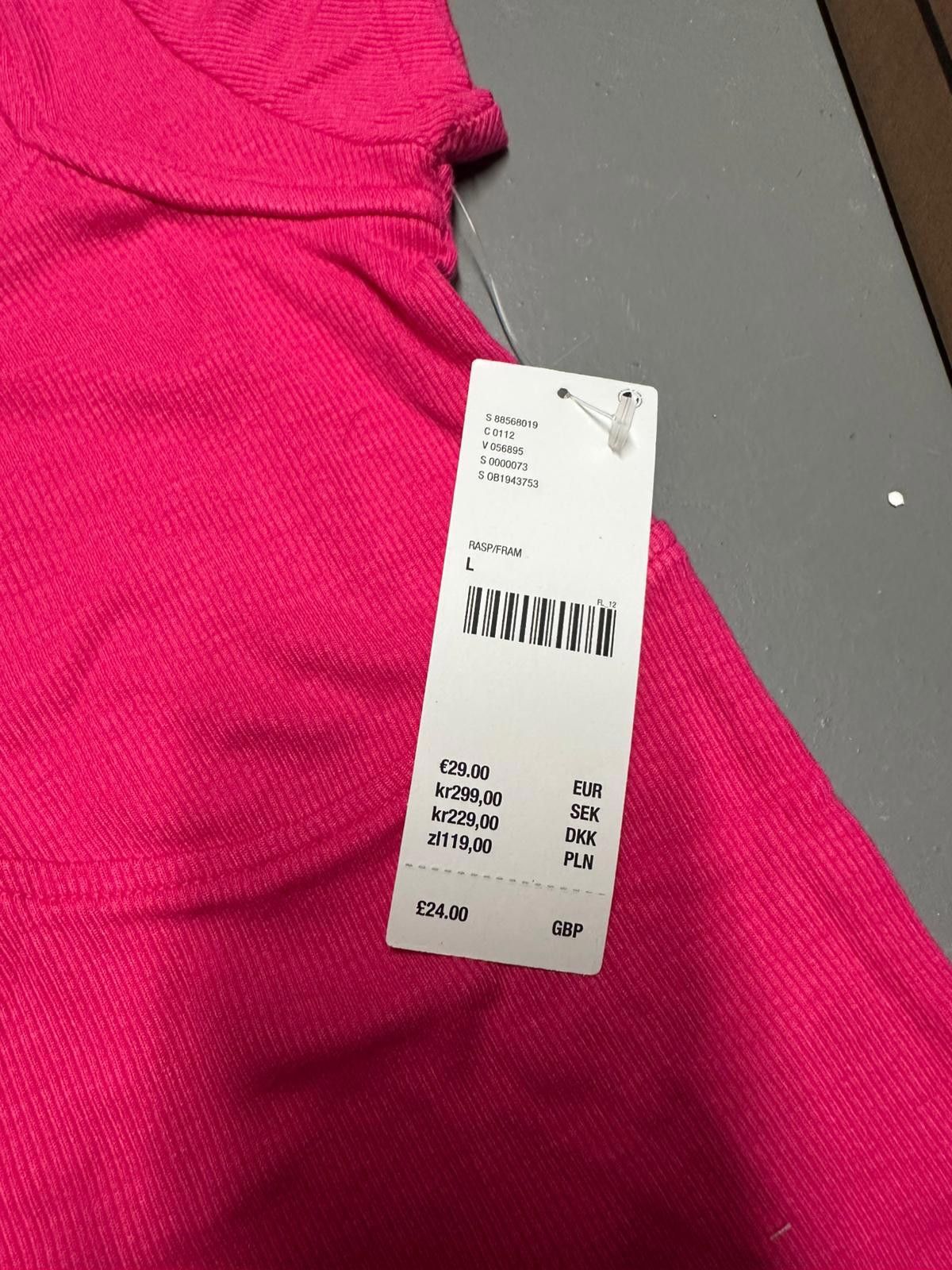 Urban Outfitters Urban Outfitters Women's Pink Ribbed Top - New with Tags Size L / US 10 / IT 46 - 3 Thumbnail