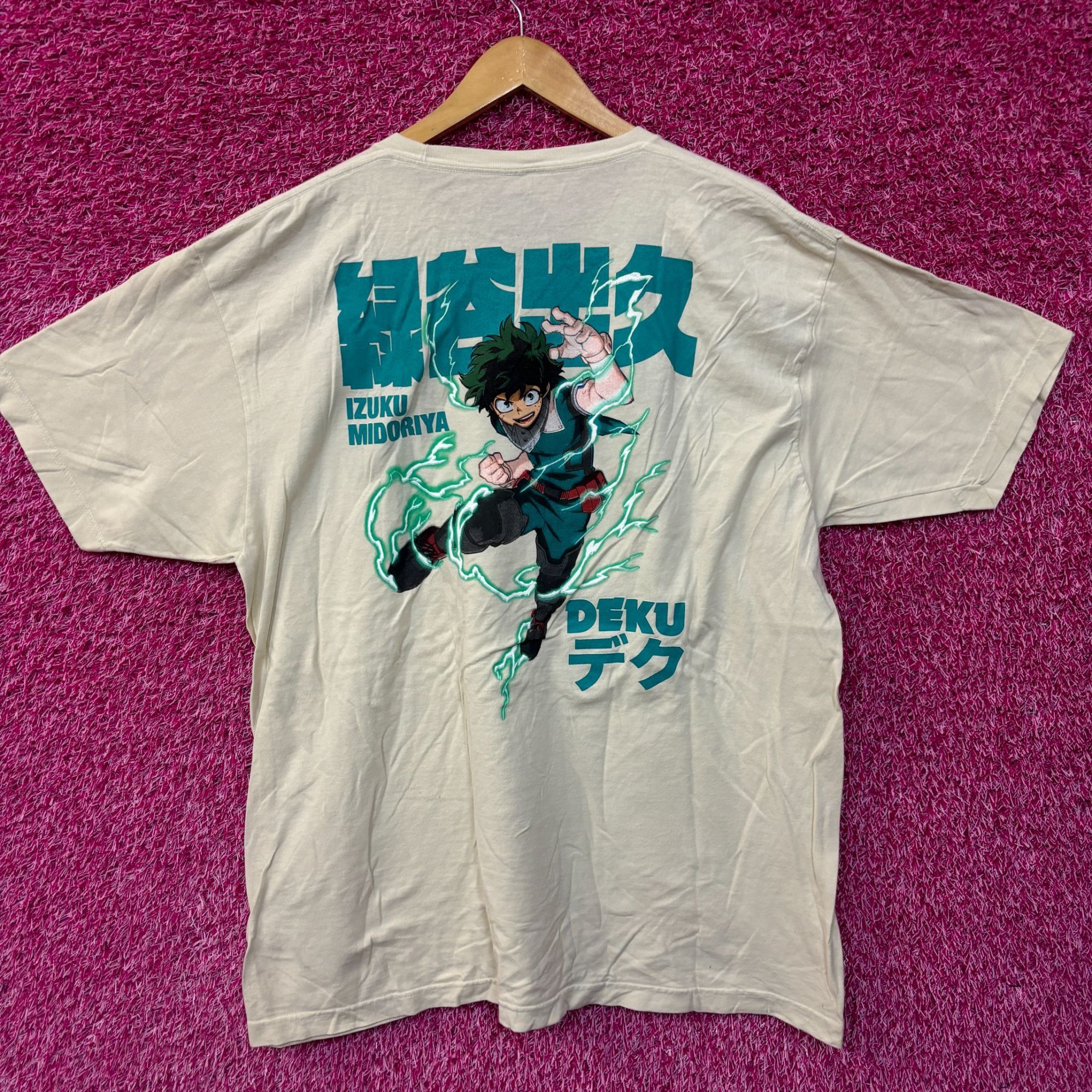 Anime My Hero Academia Izu Deku anime T-shirt size xl Size US XL / EU 56 / 4 - 4 Thumbnail