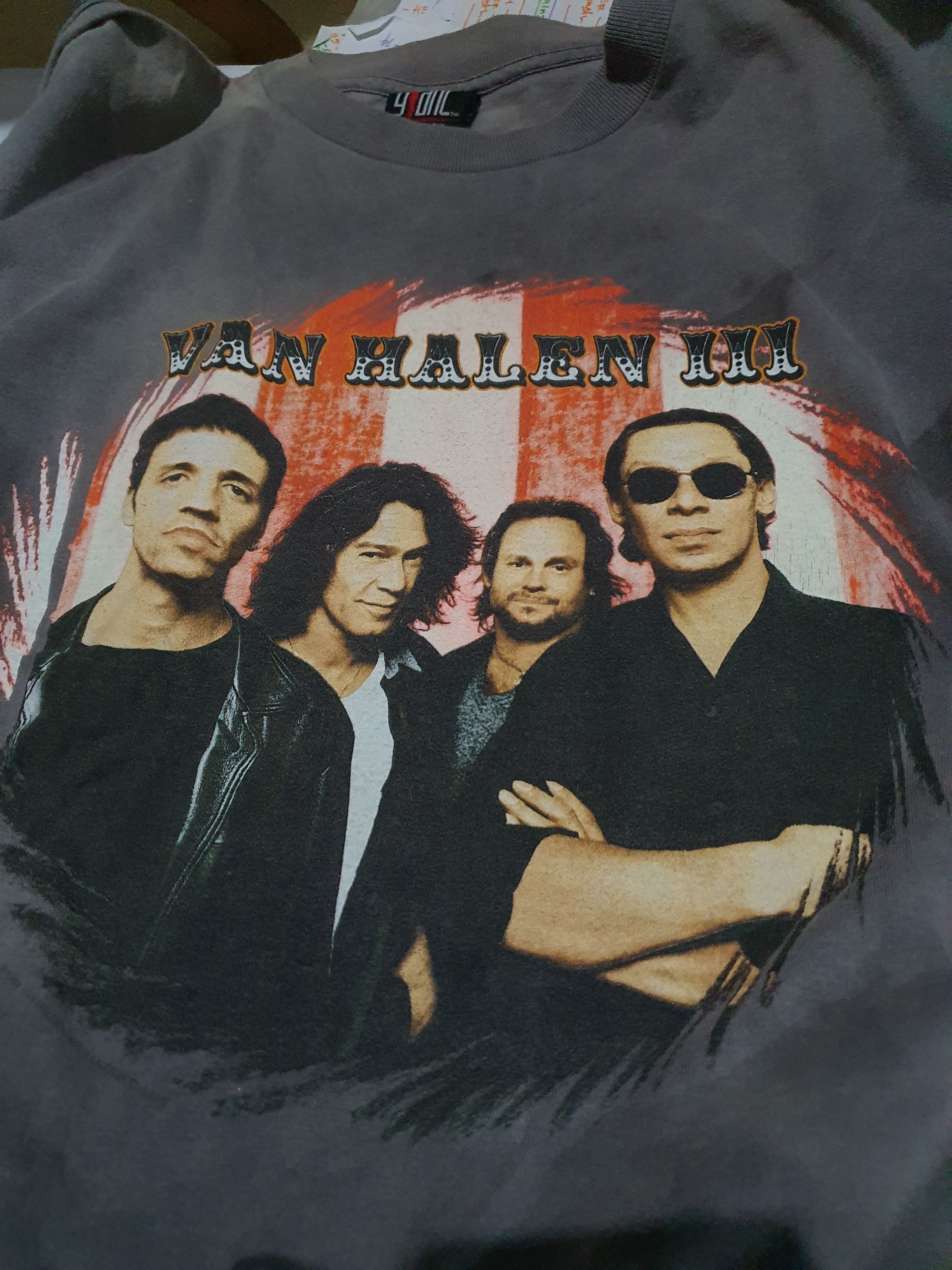 Band Tees Vtg Van Halen Motley Crue Metallica Nirvana Slipknot Ozzy Size US L / EU 52-54 / 3 - 7 Thumbnail
